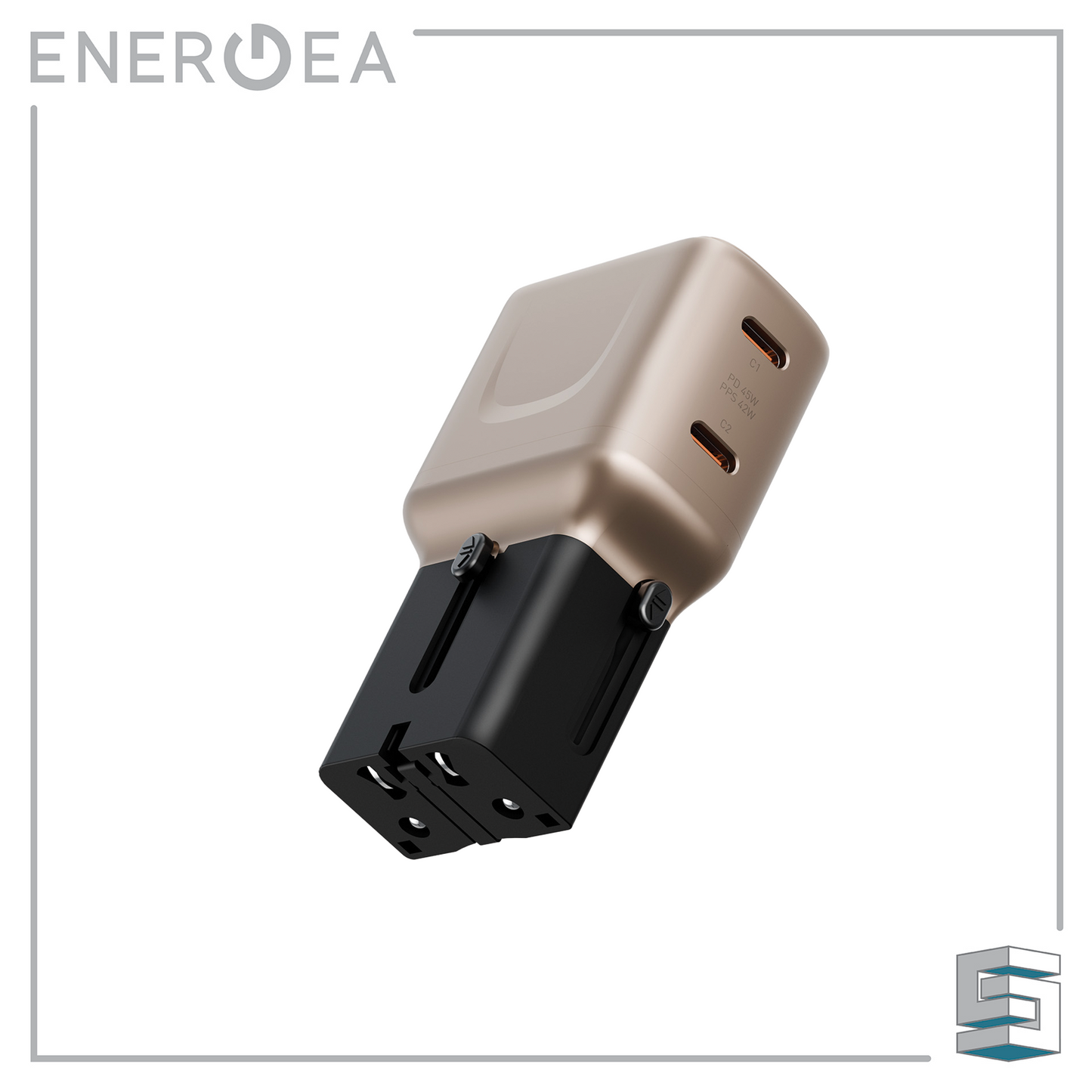 Wall Charger - ENERGEA TravelGo Adapter 45 Global Synergy Concepts