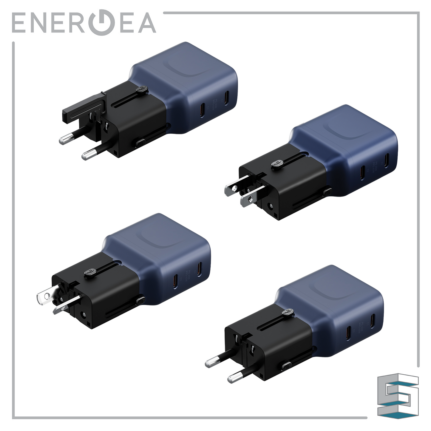 Wall Charger - ENERGEA TravelGo Adapter 45 Global Synergy Concepts
