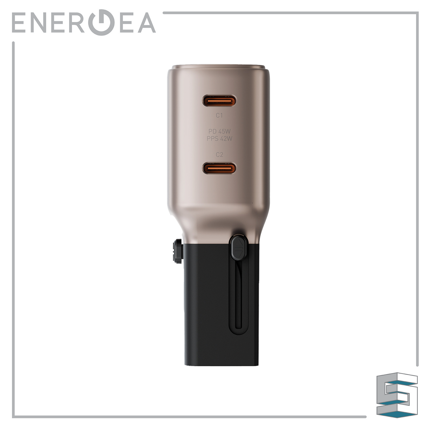 Wall Charger - ENERGEA TravelGo Adapter 45 Global Synergy Concepts