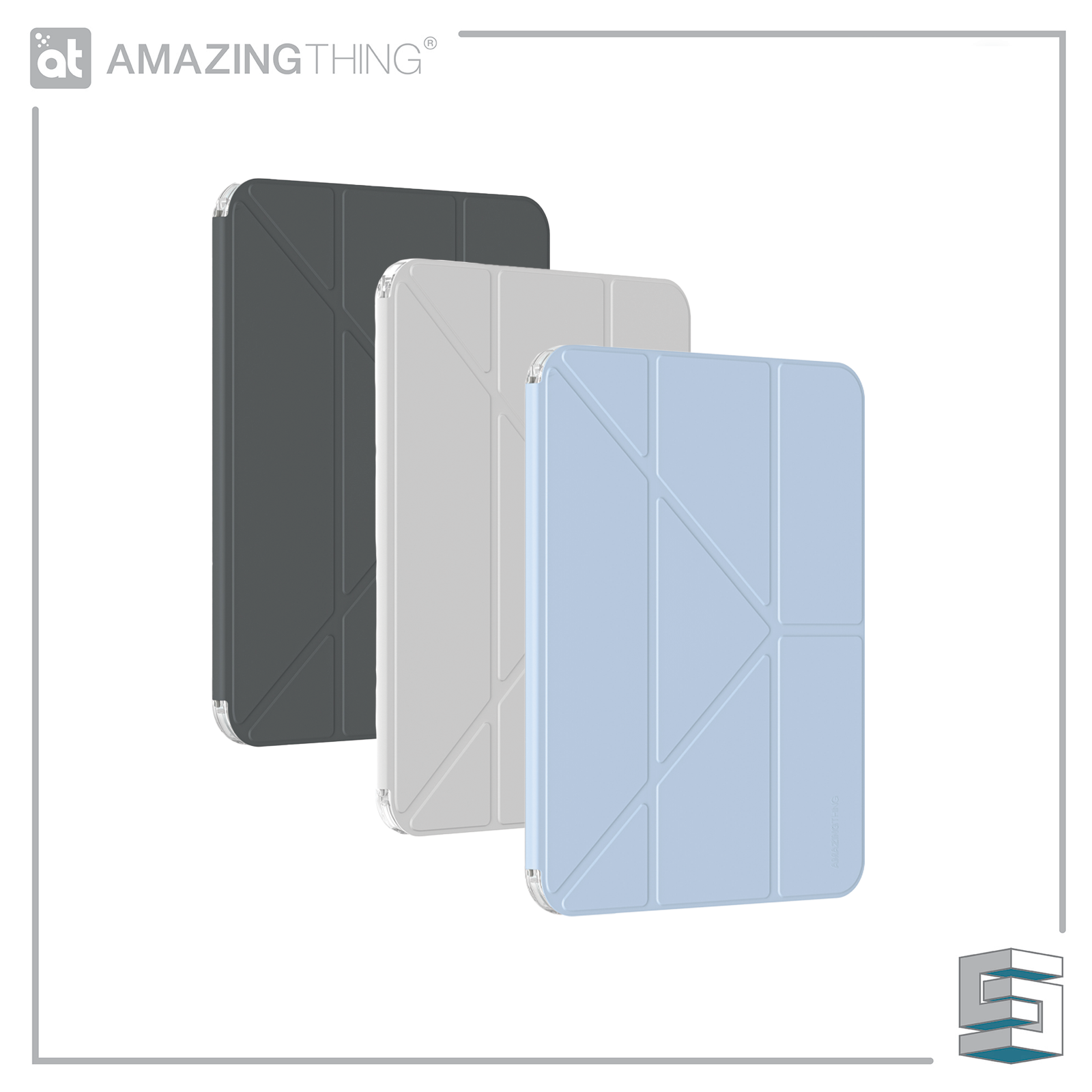Case for Apple iPad 11th Gen A16 (2025) - AMAZINGTHING Minimal Flexfolio Global Synergy Concepts