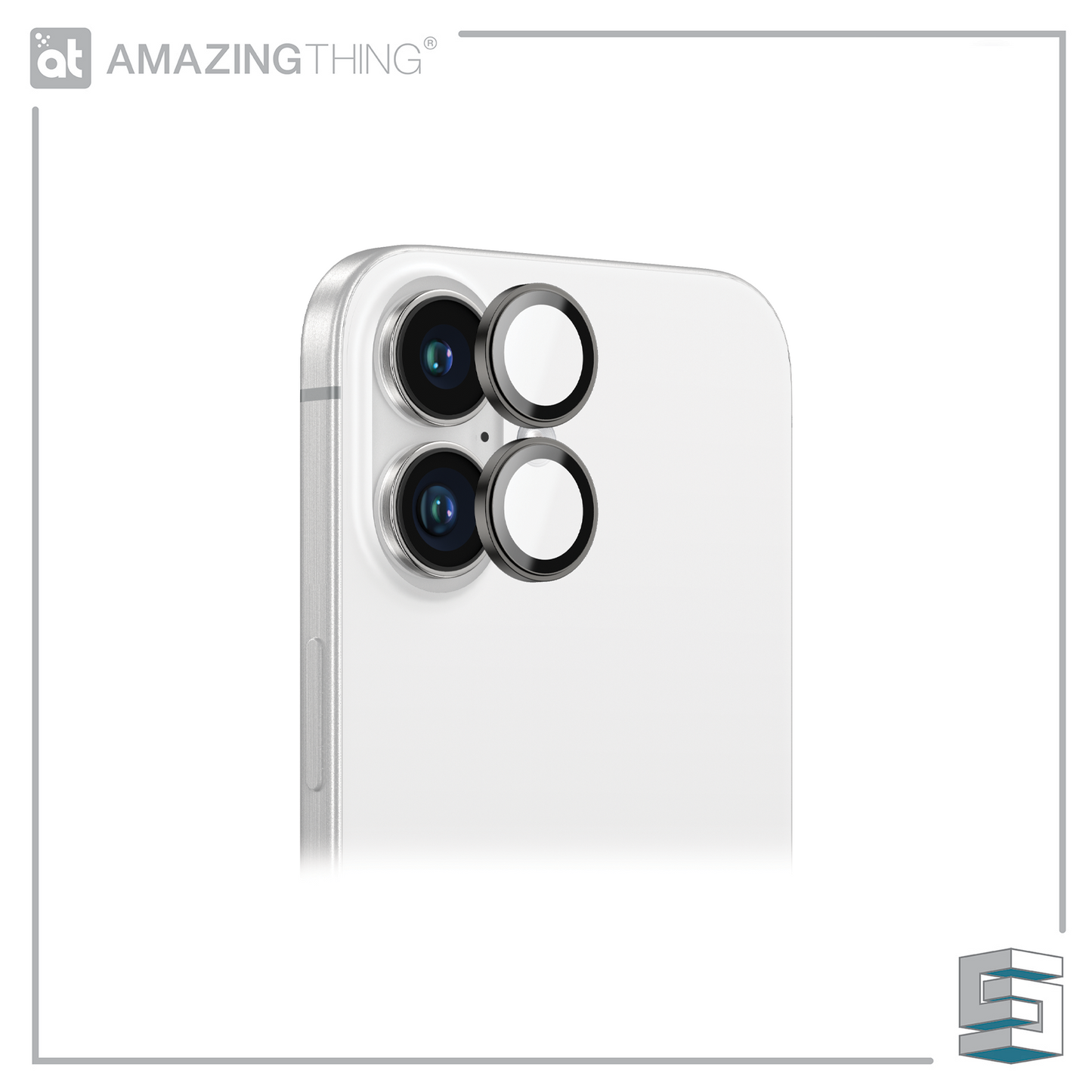 Tempered Glass for Apple iPhone 16 series β AMAZINGTHING AR Aluminium Lens Glass Global Synergy Concepts