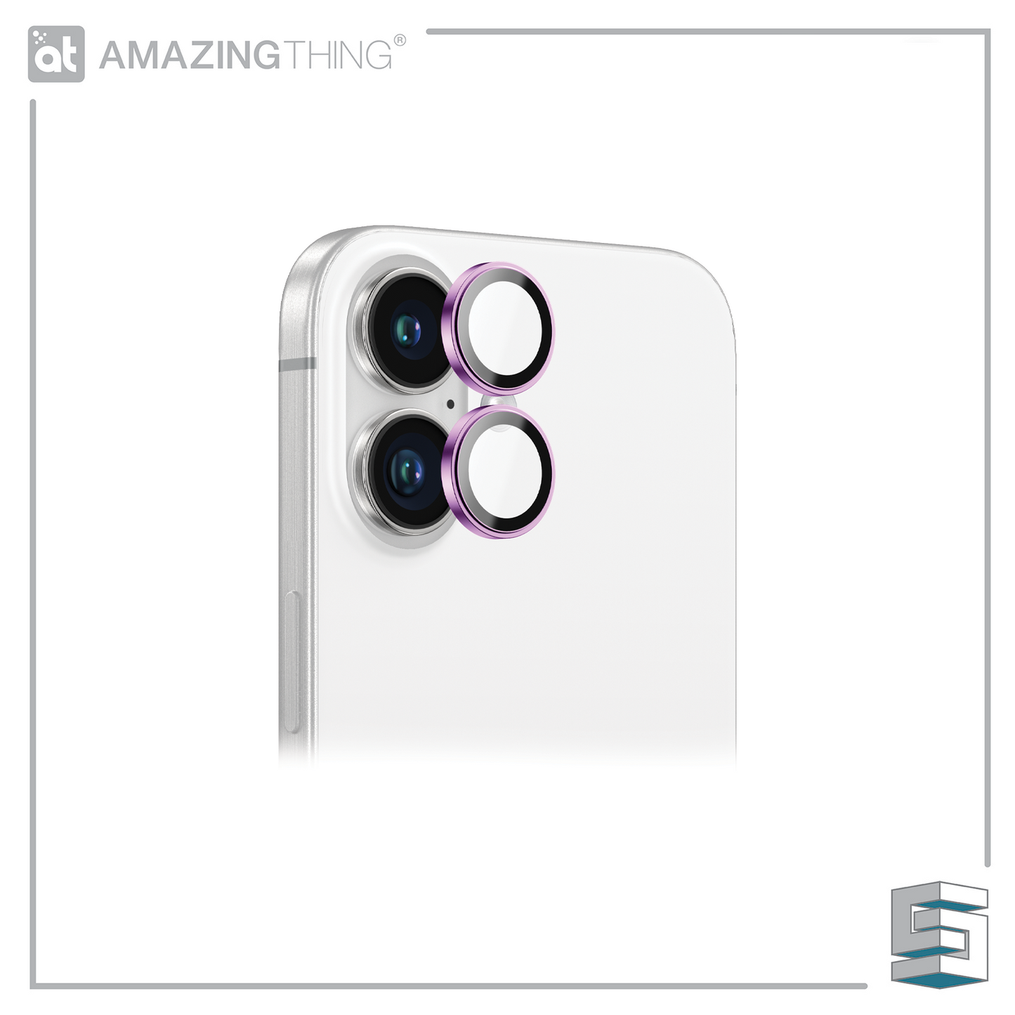 Tempered Glass for Apple iPhone 16 series β AMAZINGTHING AR Aluminium Lens Glass Global Synergy Concepts