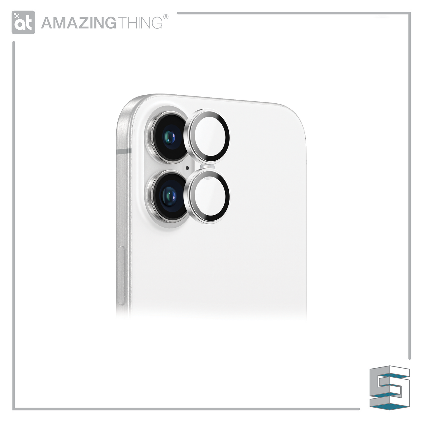 Tempered Glass for Apple iPhone 16 series β AMAZINGTHING AR Aluminium Lens Glass Global Synergy Concepts