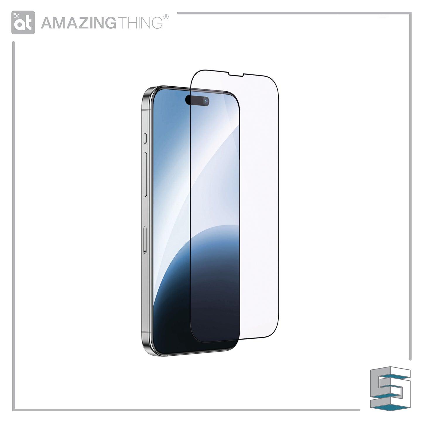 Tempered Glass for Apple iPhone 15 series - AMAZINGTHING Radix SupremeGlass 0.3mm 2.75D Full Anti-Blue Light Global Synergy Concepts