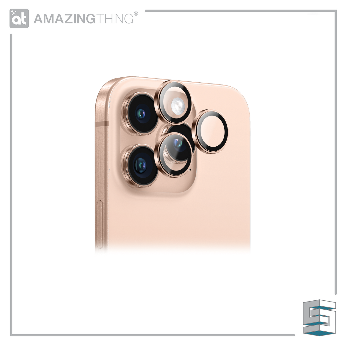 Tempered Glass for Apple iPhone 16 series β AMAZINGTHING AR Aluminium Lens Glass Global Synergy Concepts