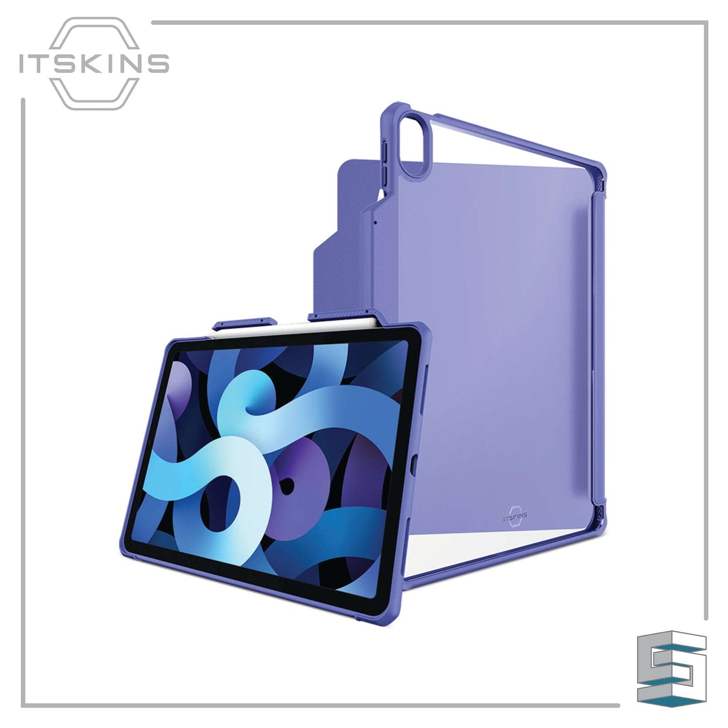 Case for Apple iPad Air 10.9 (2022/2020) - ITSKINS Hybrid // Solid Folio Global Synergy Concepts