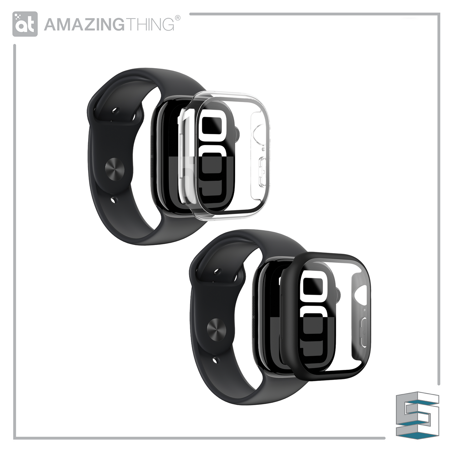 Case+Glass for Apple Watch - AMAZINGTHING Radix Fullguard