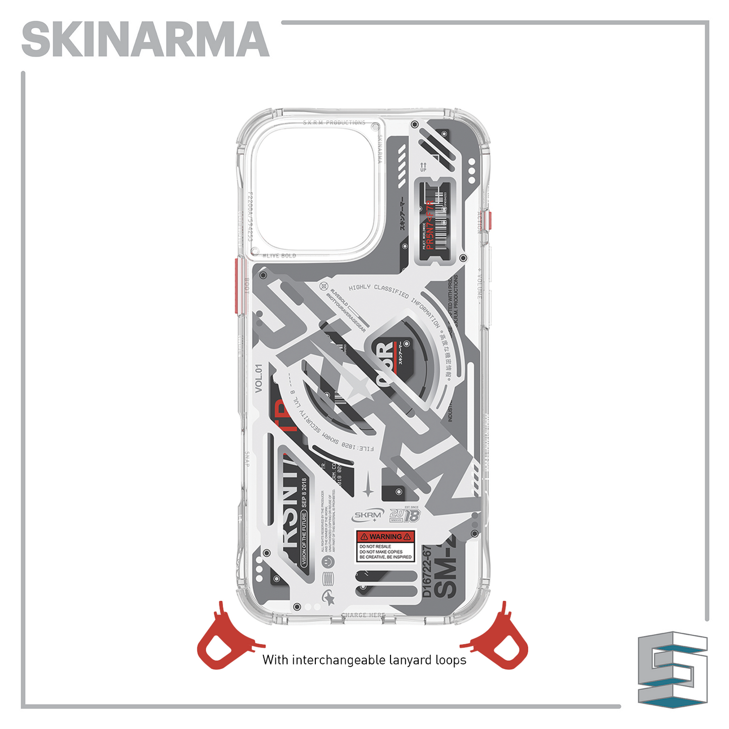 Case for Apple iPhone 16 series - SKINARMA Ekho Global Synergy Concepts