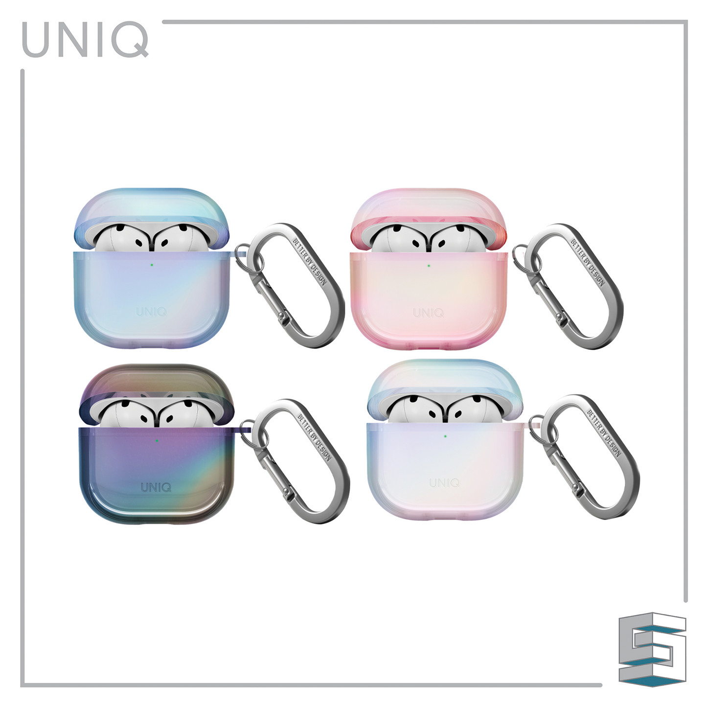 Case for Apple AirPods 4 - UNIQ Iridescia Global Synergy Concepts
