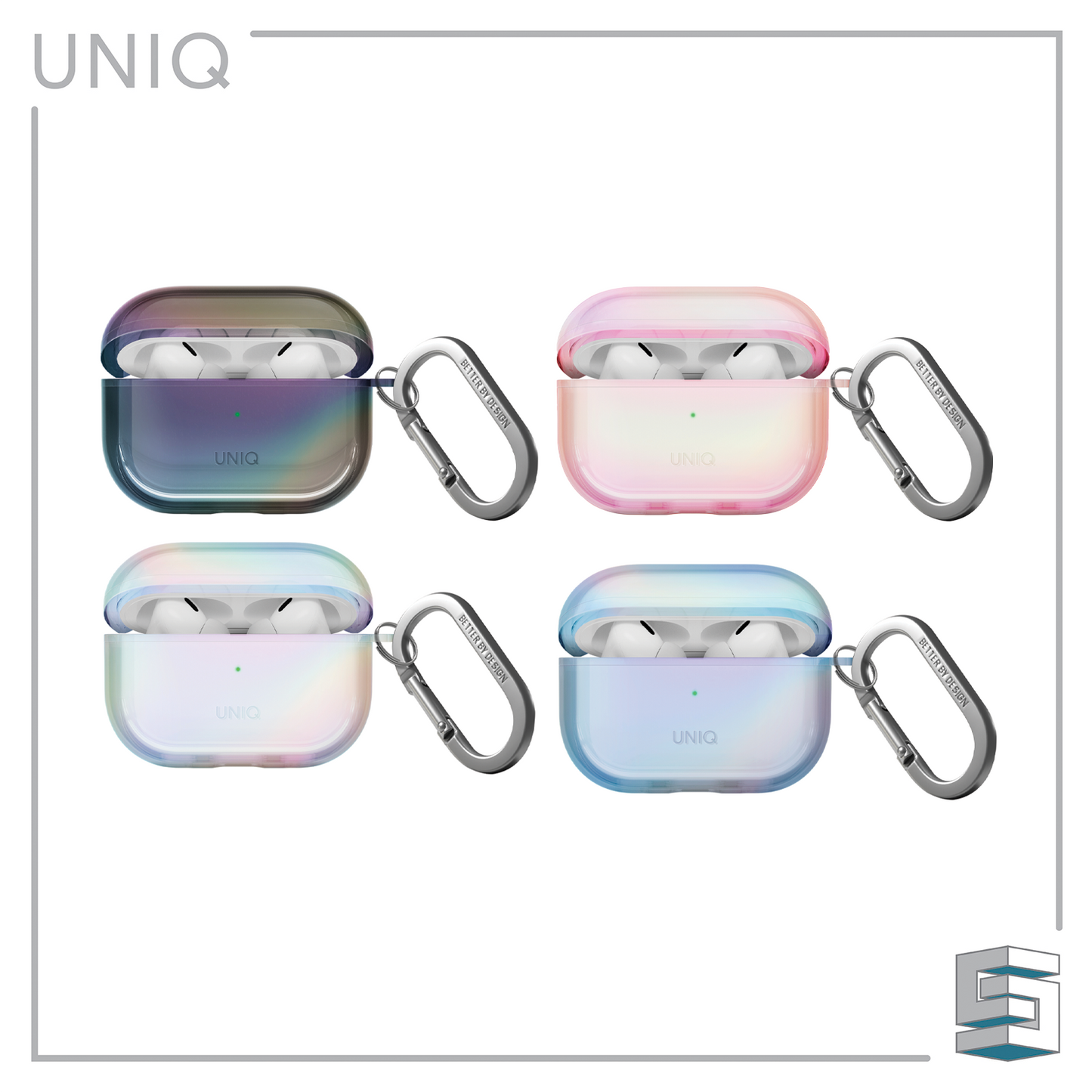 Case for Apple AirPods Pro 2 - UNIQ Iridescia Global Synergy Concepts