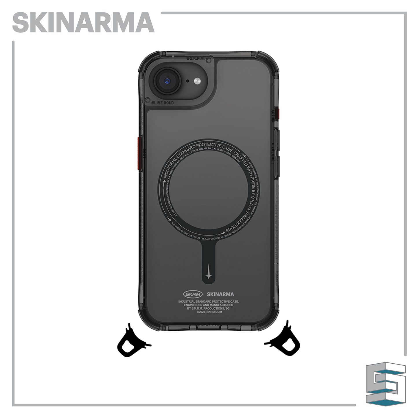 Case for Apple iPhone 16e - SKINARMA Saido MagCharge Global Synergy Concepts