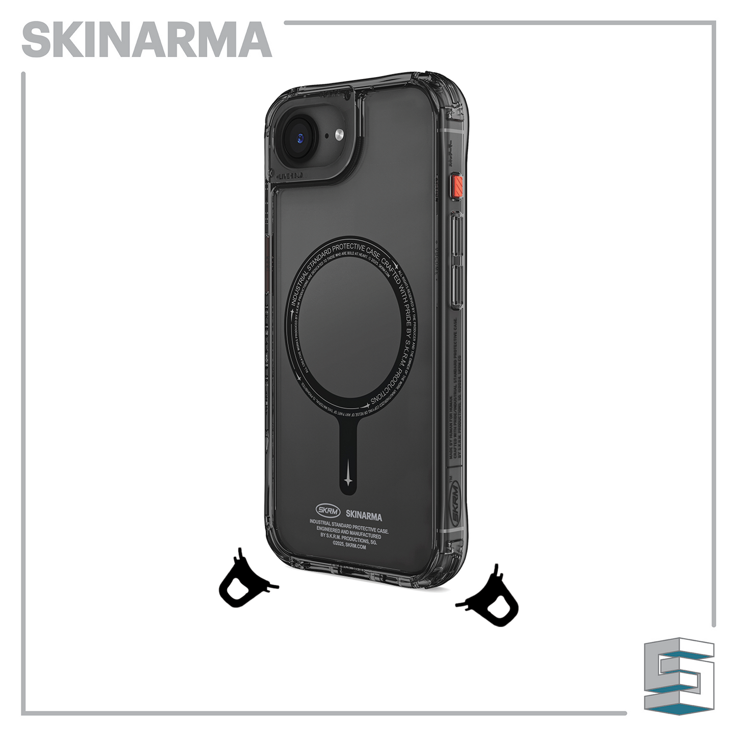 Case for Apple iPhone 16e - SKINARMA Saido MagCharge Global Synergy Concepts