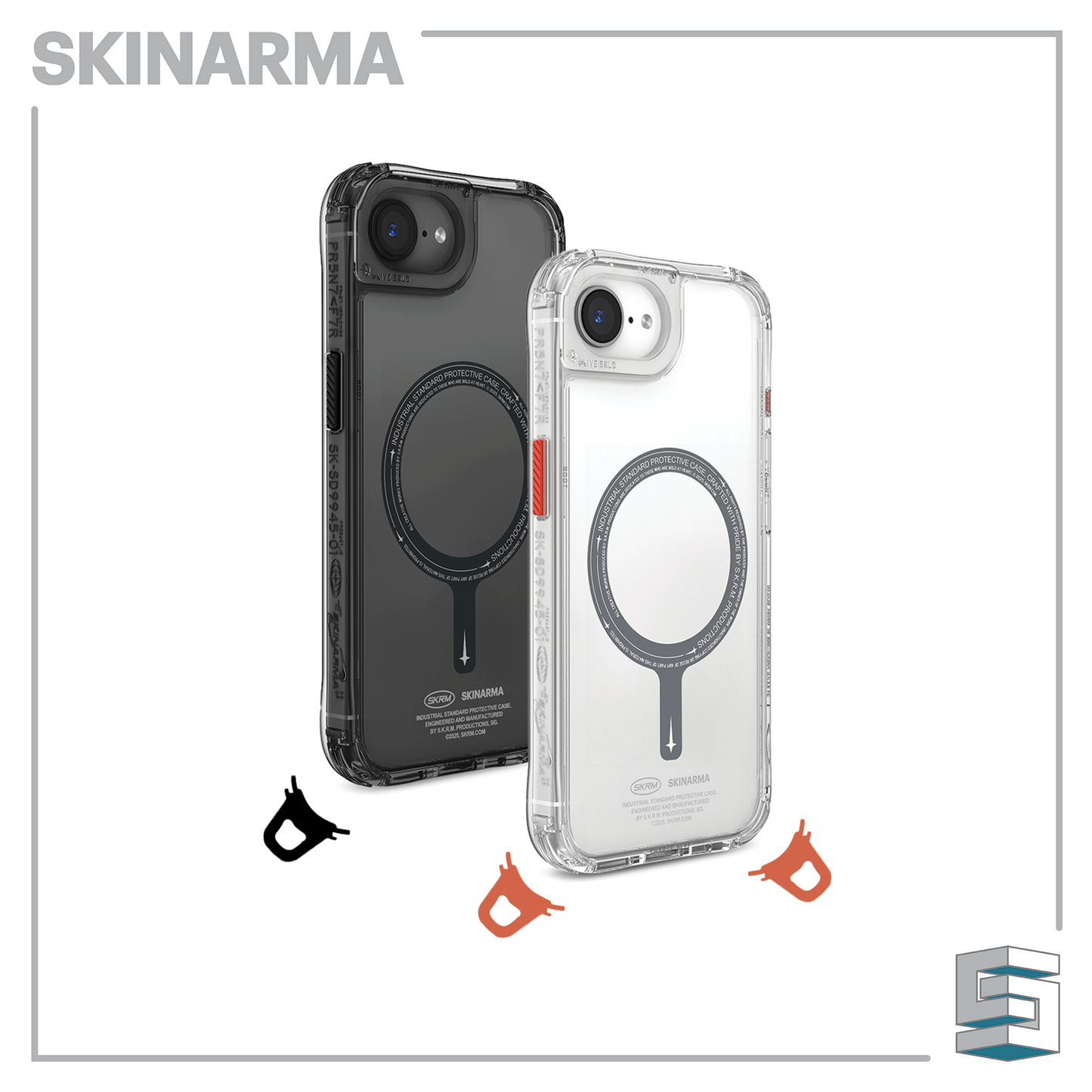 Case for Apple iPhone 16e - SKINARMA Saido MagCharge Global Synergy Concepts