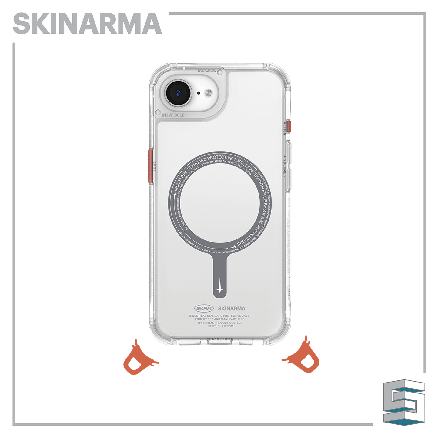 Case for Apple iPhone 16e - SKINARMA Saido MagCharge Global Synergy Concepts