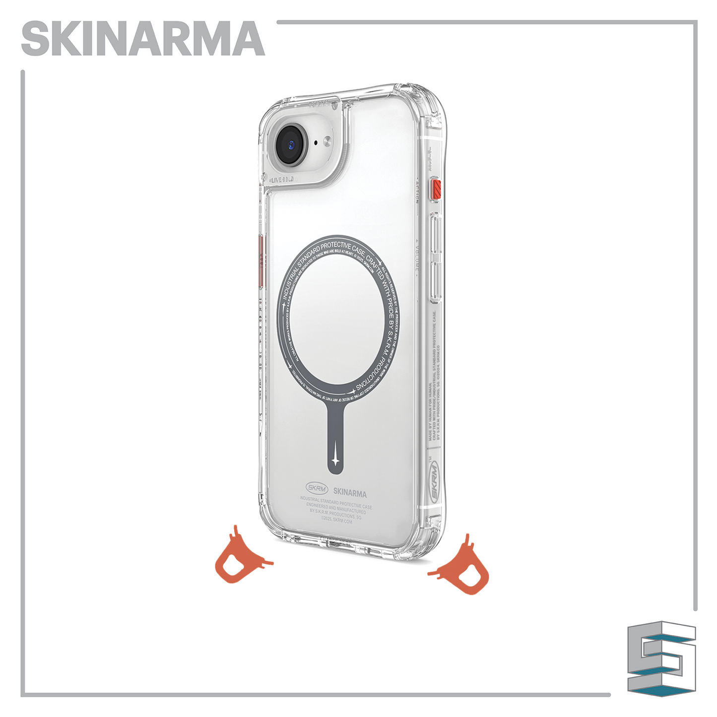 Case for Apple iPhone 16e - SKINARMA Saido MagCharge Global Synergy Concepts