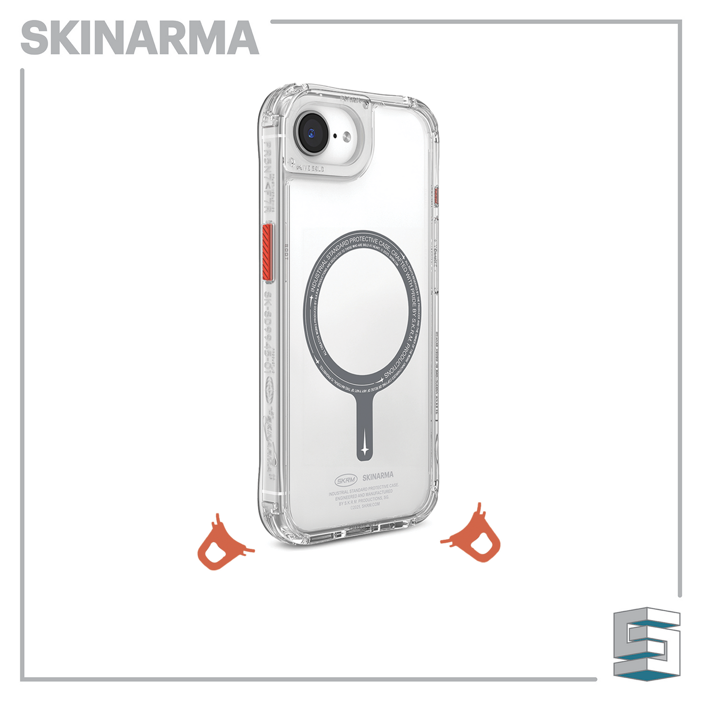 Case for Apple iPhone 16e - SKINARMA Saido MagCharge Global Synergy Concepts