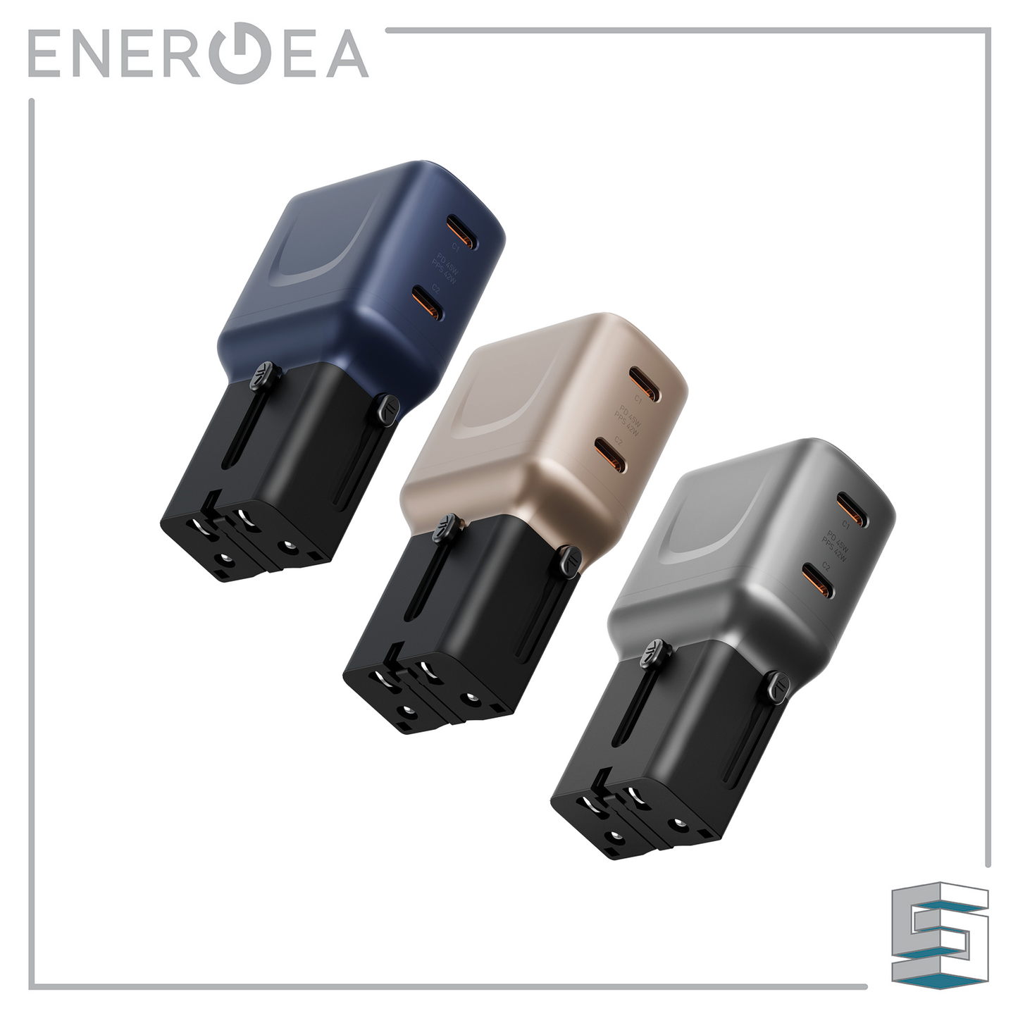 Wall Charger - ENERGEA TravelGo Adapter 45 Global Synergy Concepts