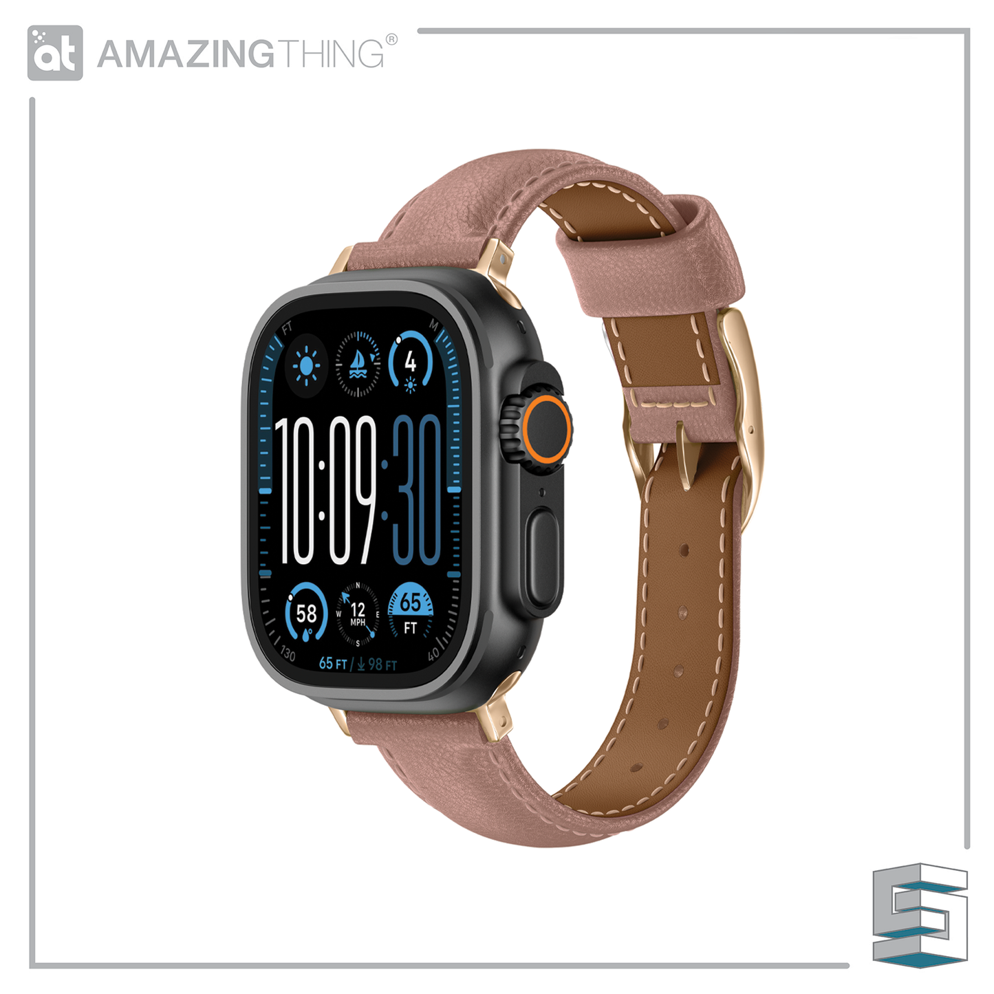 Apple Watch Strap - AMAZINGTHING Glamour Class Watch Band (49/46/45mm) Global Synergy Concepts