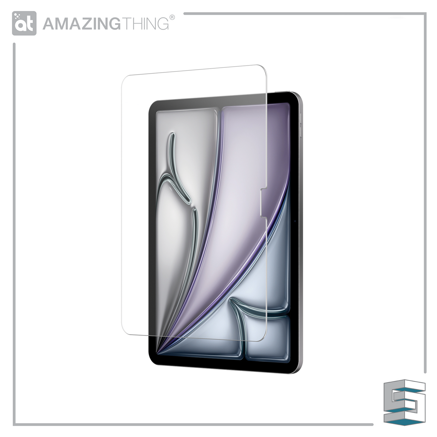 Tempered Glass for Apple iPad Air M3 (2025) - AMAZINGTHING Supreme Radix Full Glass Ultra Clarity Global Synergy Concepts