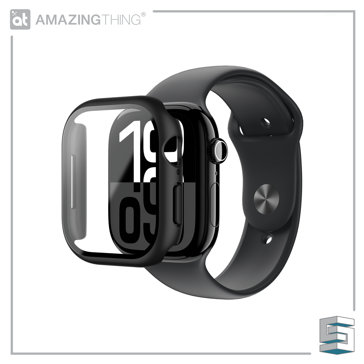Case+Glass for Apple Watch - AMAZINGTHING Radix Fullguard