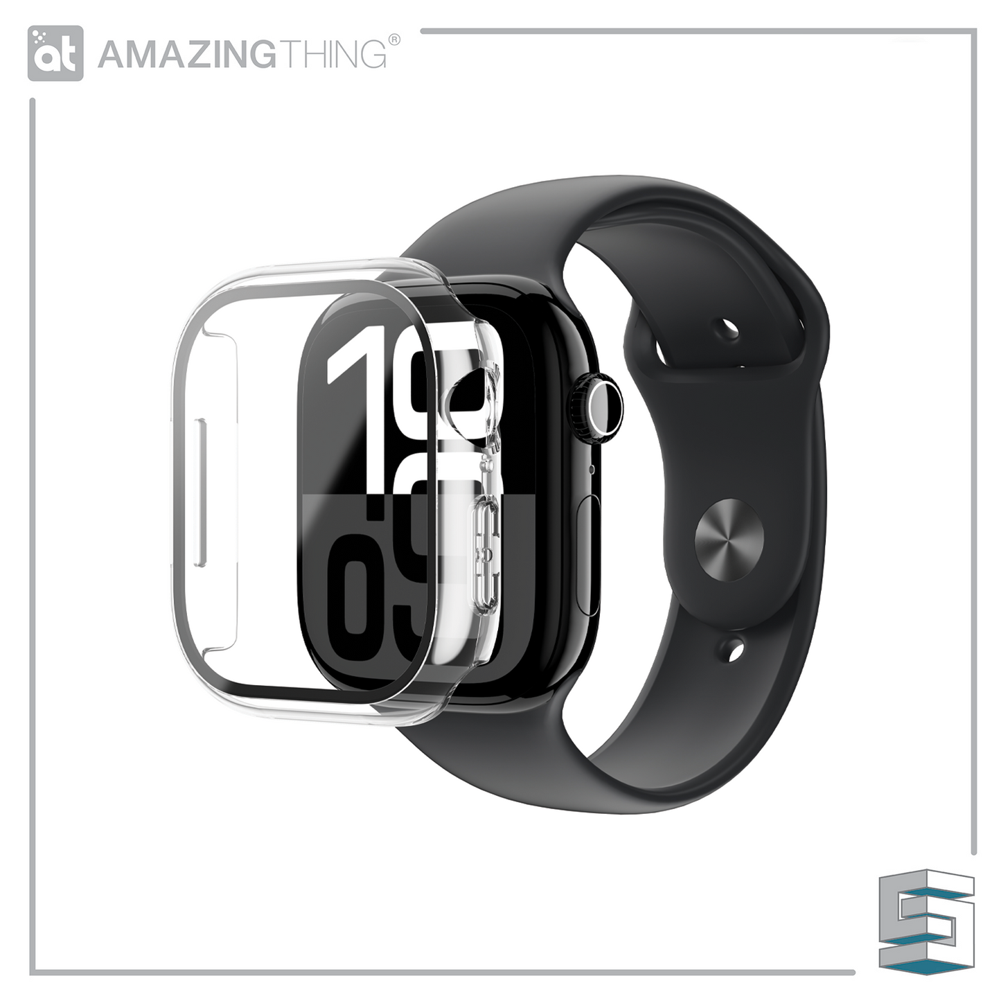 Case+Glass for Apple Watch - AMAZINGTHING Radix Fullguard
