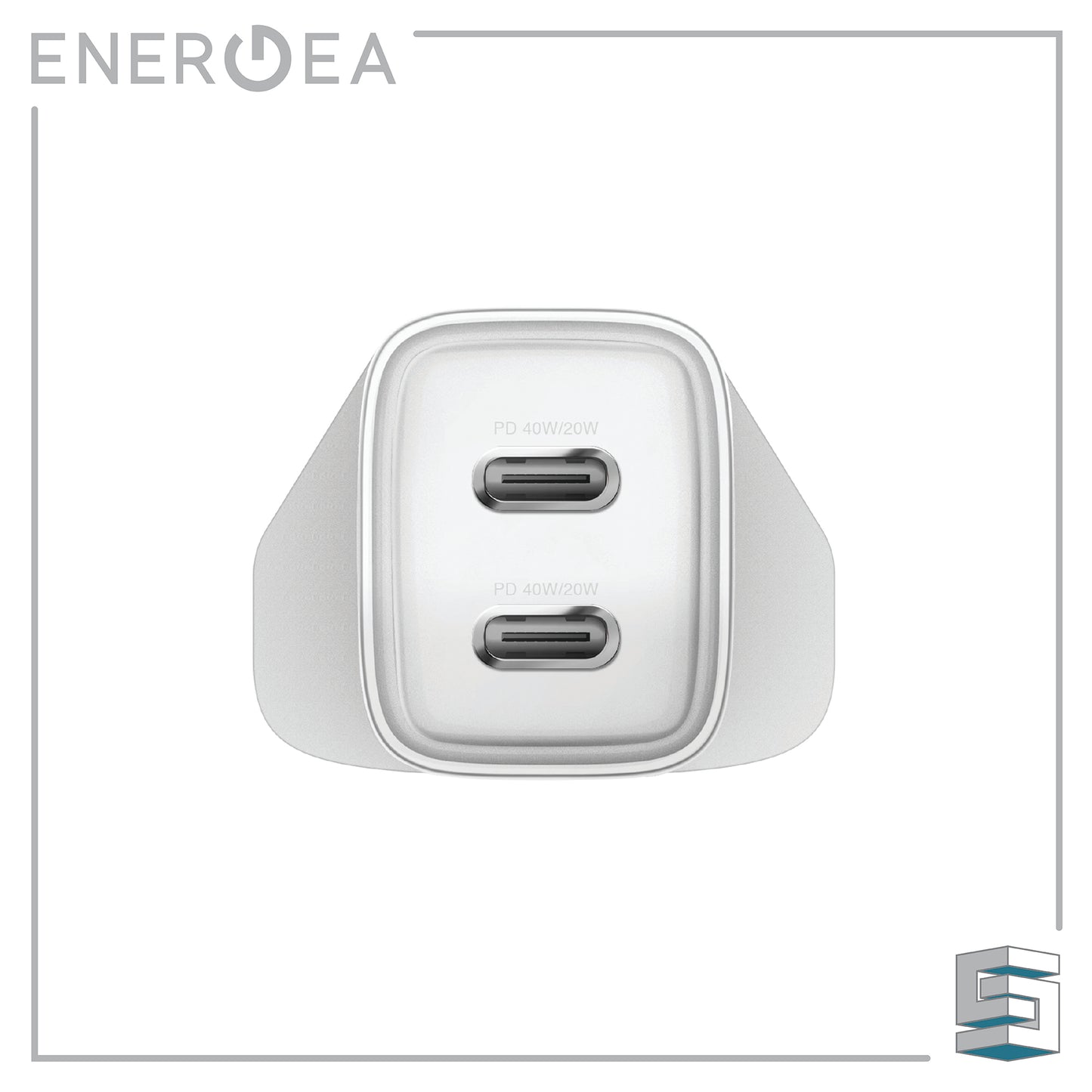 Wall Charger - ENERGEA AmpCharge GAN40 (UK) Global Synergy Concepts
