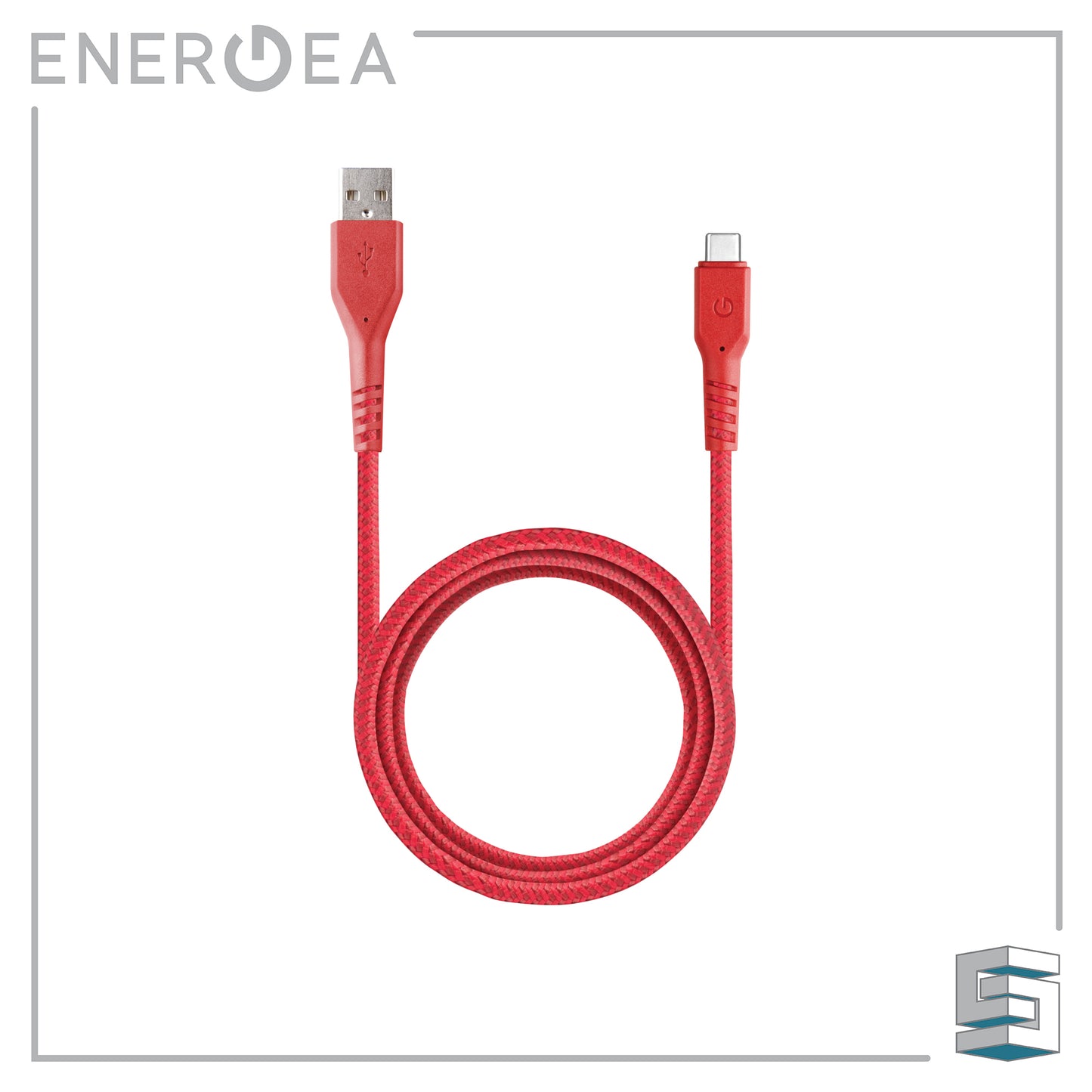 Charge & Sync 2.0 USB-C to USB-A 5A Cable - ENERGEA FibraTough 1.5m Global Synergy Concepts