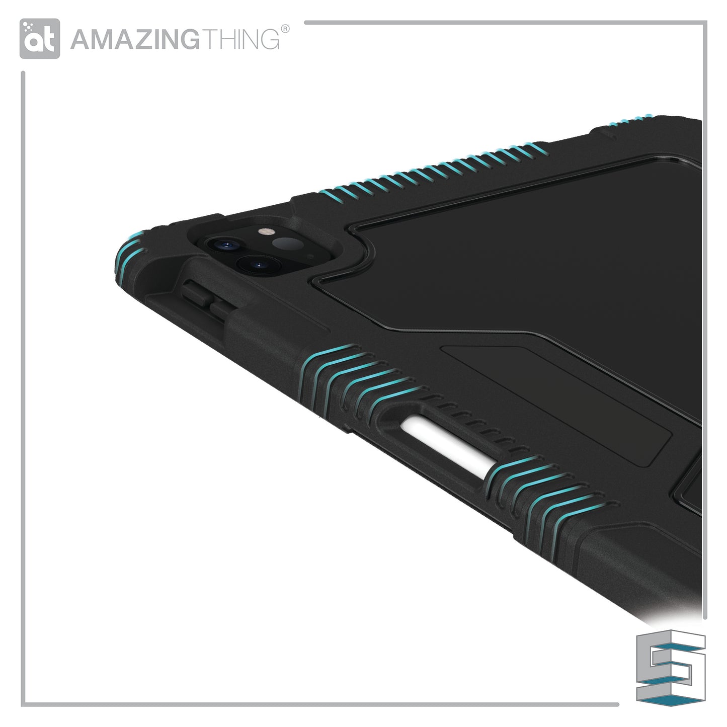 Case for Apple iPad Pro 11" (2020) - AMAZINGTHING Military Drop-Proof Black Global Synergy Concepts