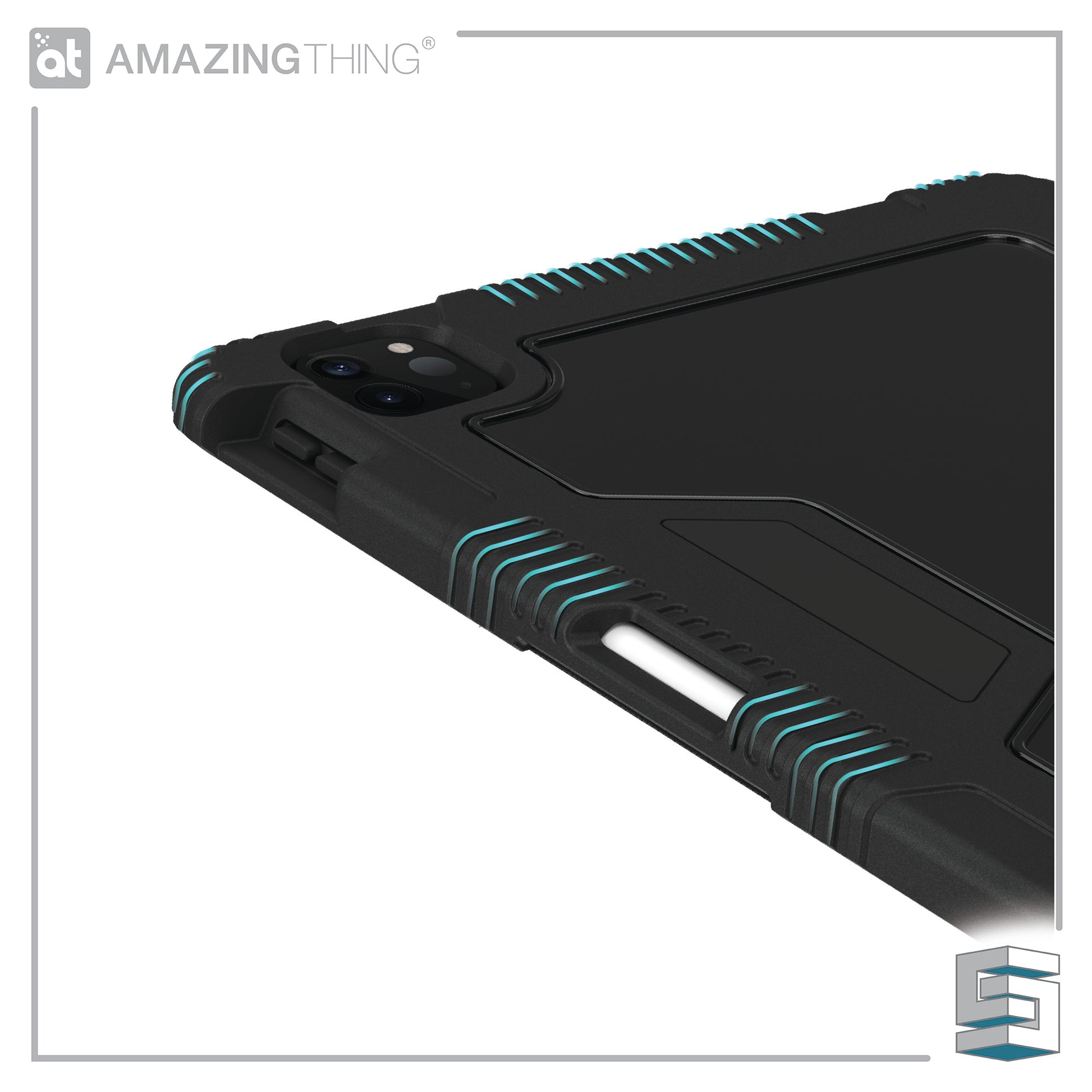 Case for Apple iPad Pro 11" (2020) - AMAZINGTHING Military Drop-Proof Black Global Synergy Concepts