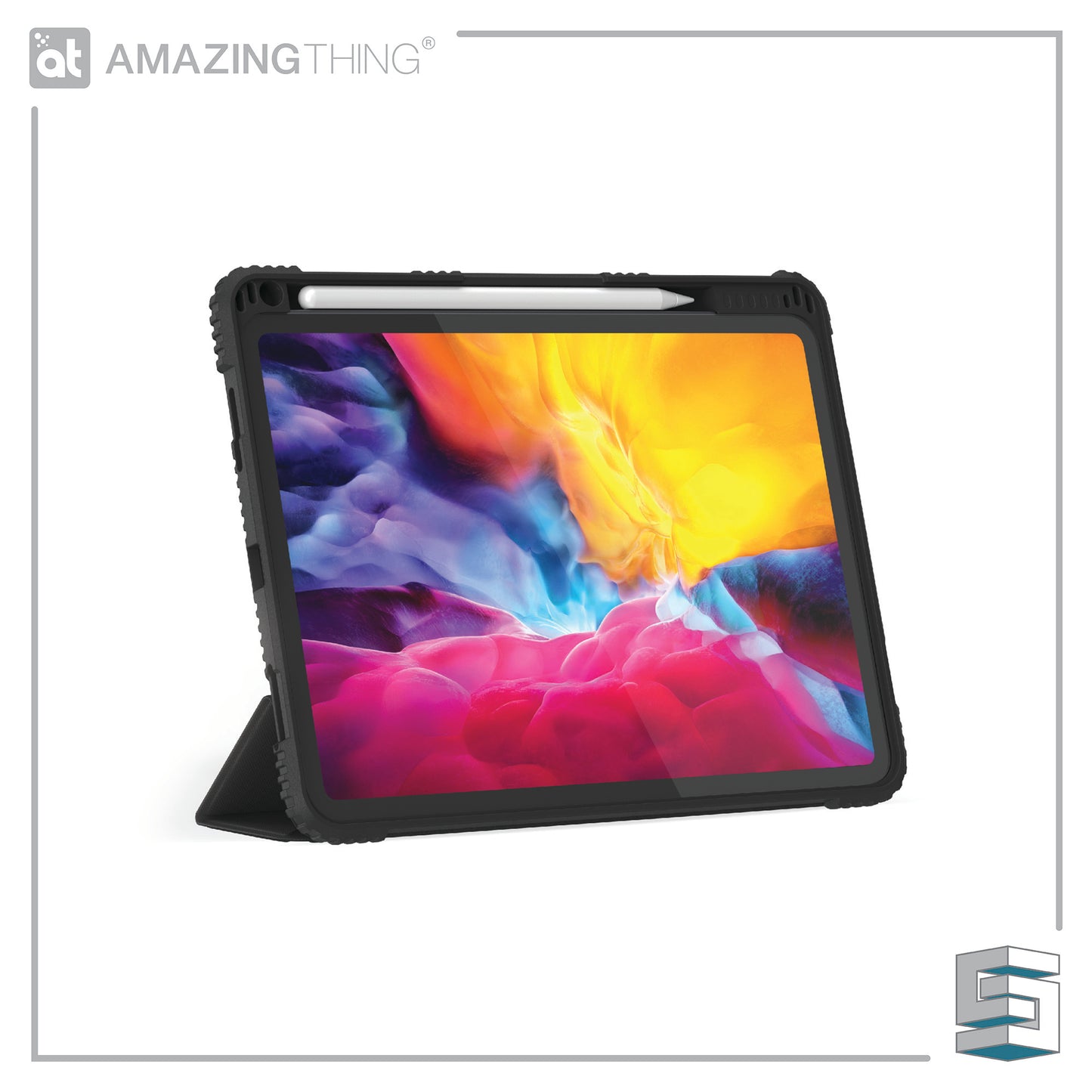 Case for Apple iPad Pro 11" (2020) - AMAZINGTHING Military Drop-Proof Black Global Synergy Concepts