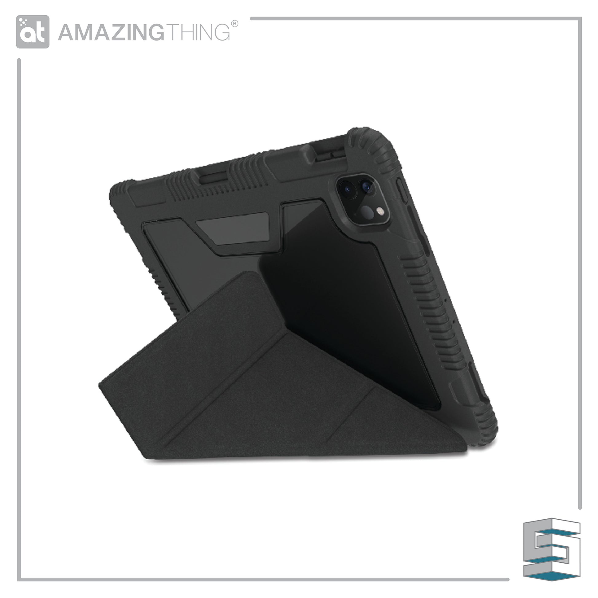Case for Apple iPad Pro 11" (2020) - AMAZINGTHING Military Drop-Proof Black Global Synergy Concepts