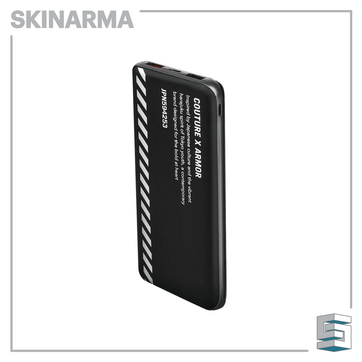Power Bank 10000mAh PD - SKINARMA Shimegu Black Global Synergy Concepts