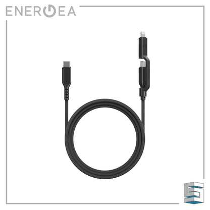 2-in-1 Cable - ENERGEA Flow Duo 2-in-1 CtoC + Lightning Cable Global Synergy Concepts