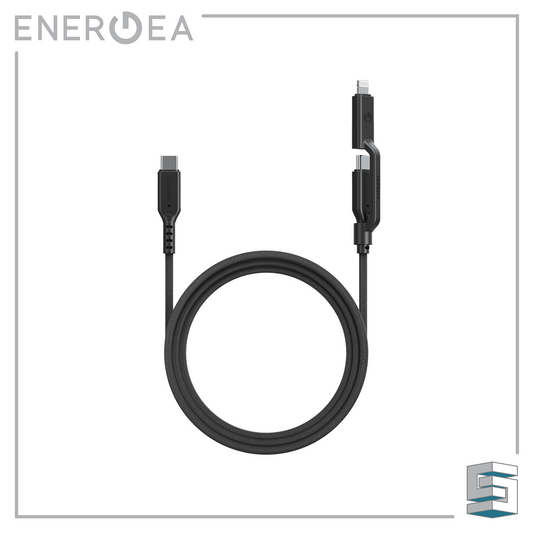 2-in-1 Cable - ENERGEA Flow Duo 2-in-1 CtoC + Lightning Cable Global Synergy Concepts