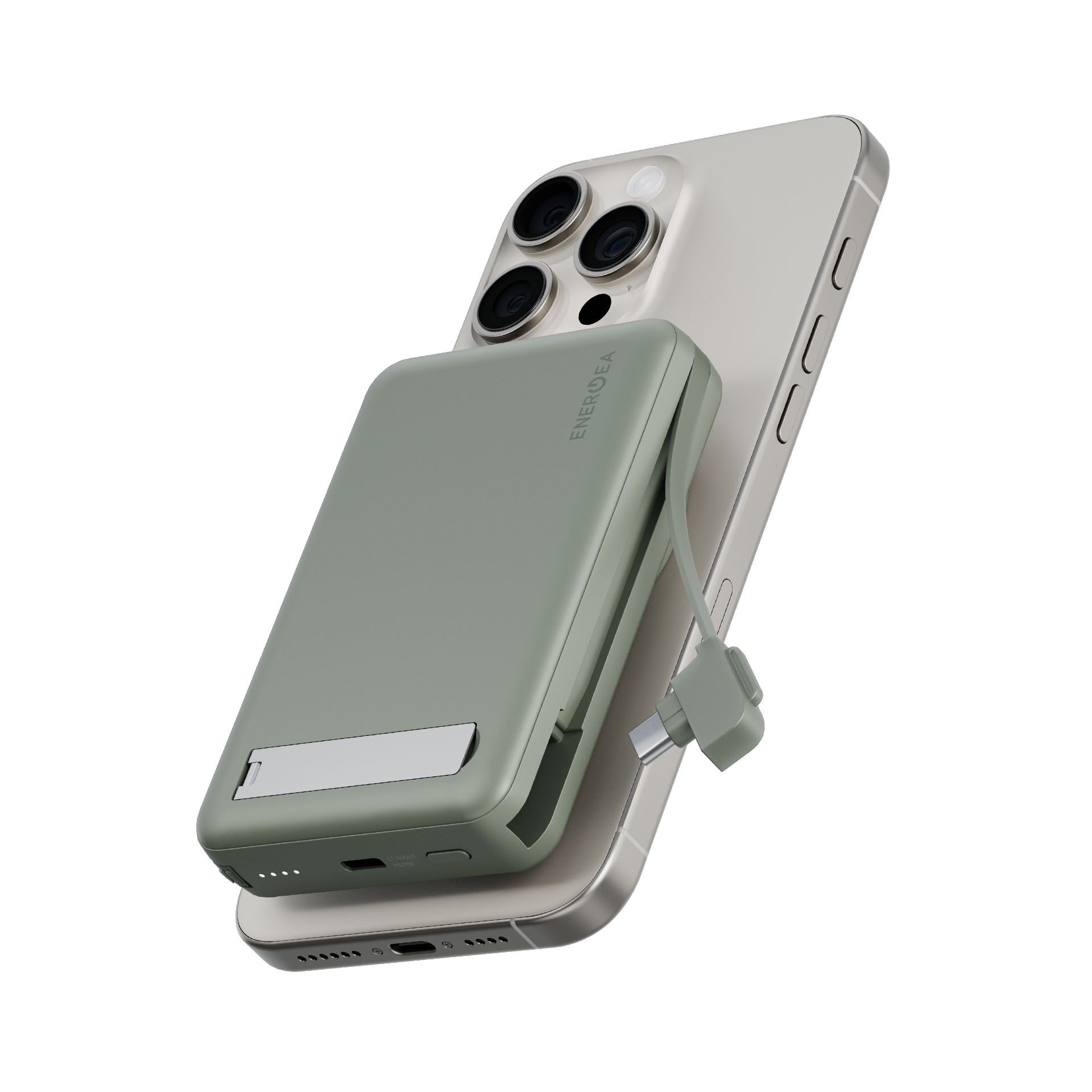 Wireless Power Bank 10000mAh - ENERGEA MagPac Pro+ Global Synergy Concepts
