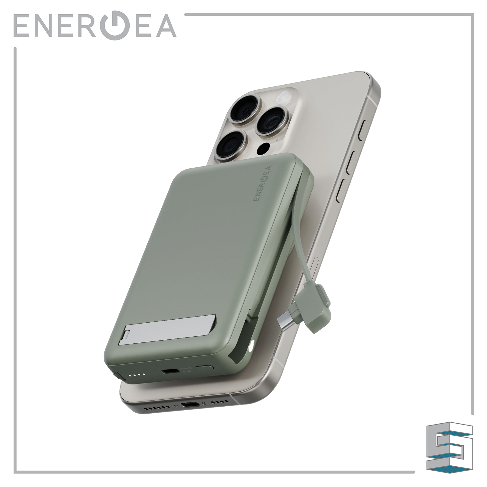 Wireless Power Bank 10000mAh - ENERGEA MagPac Pro+ Global Synergy Concepts