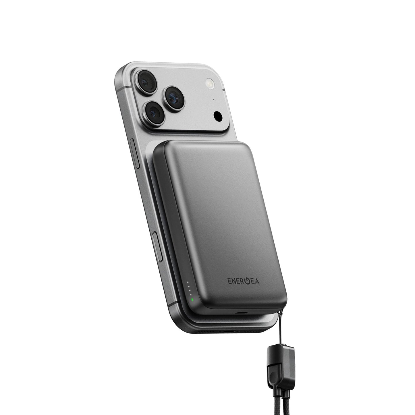 Magnetic Power Bank 10,000mAh - ENERGEA MagPac Loop 10K Global Synergy Concepts