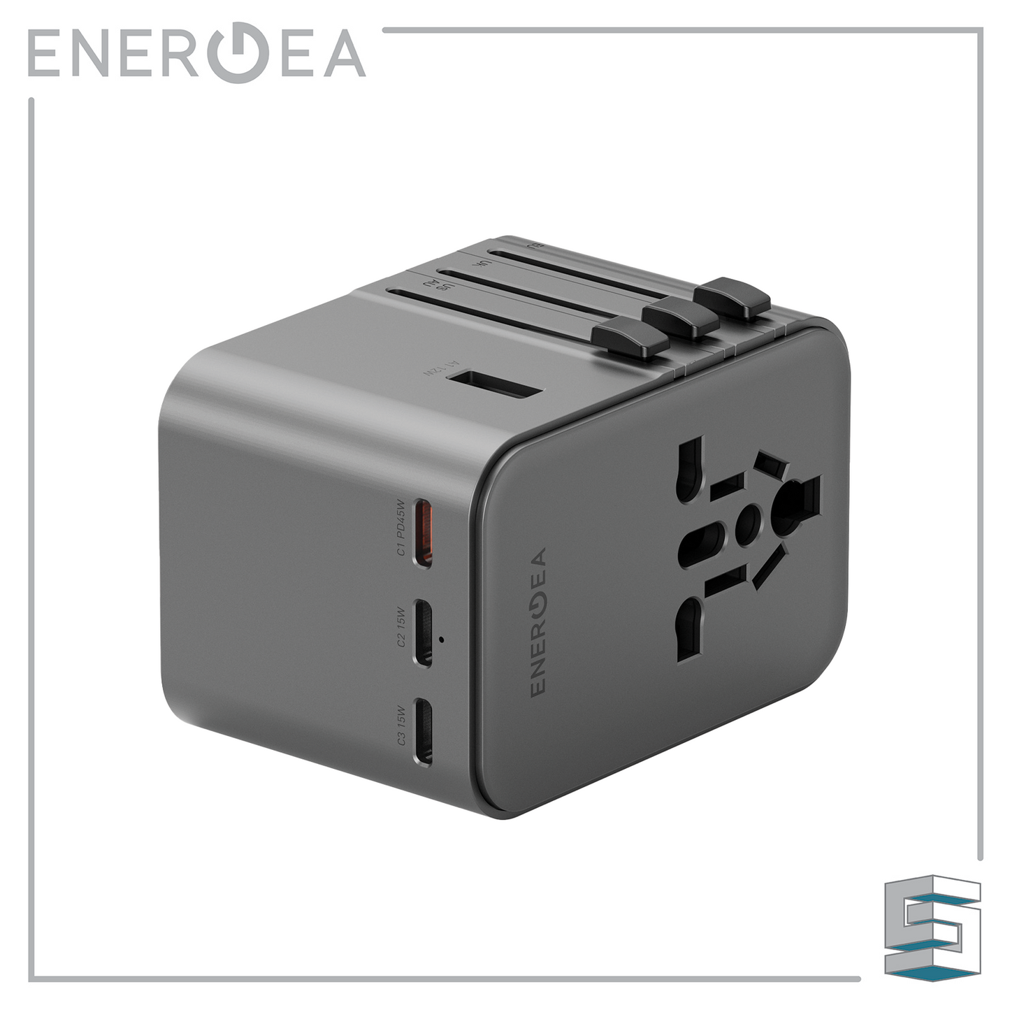 Wall charger - ENERGEA TravelWorld GaN45 Global Synergy Concepts