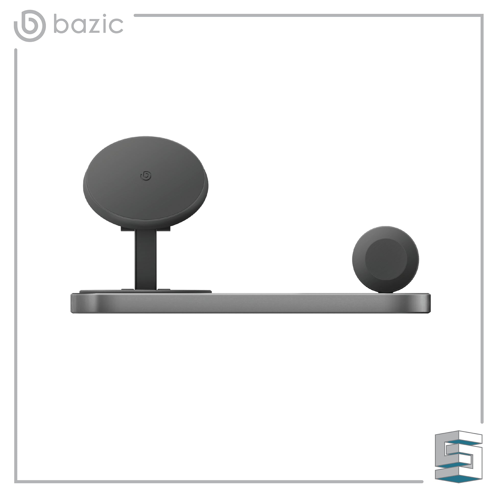 3-in-1 Foldable Wireless Charging Stand - ENERGEA Bazic GoMag Station Global Synergy Concepts