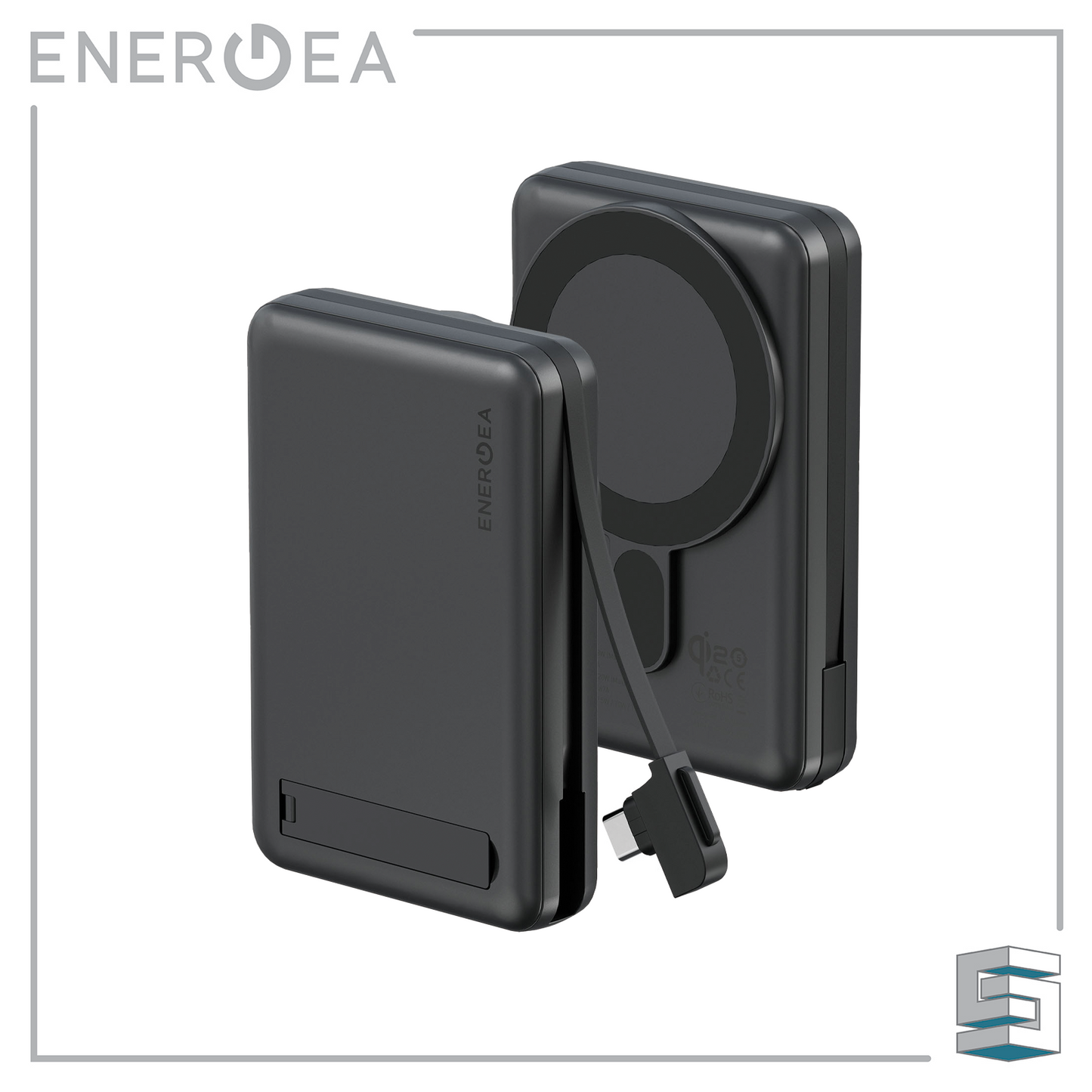 Wireless Power Bank 10000mAh - ENERGEA MagPac Pro+ Global Synergy Concepts