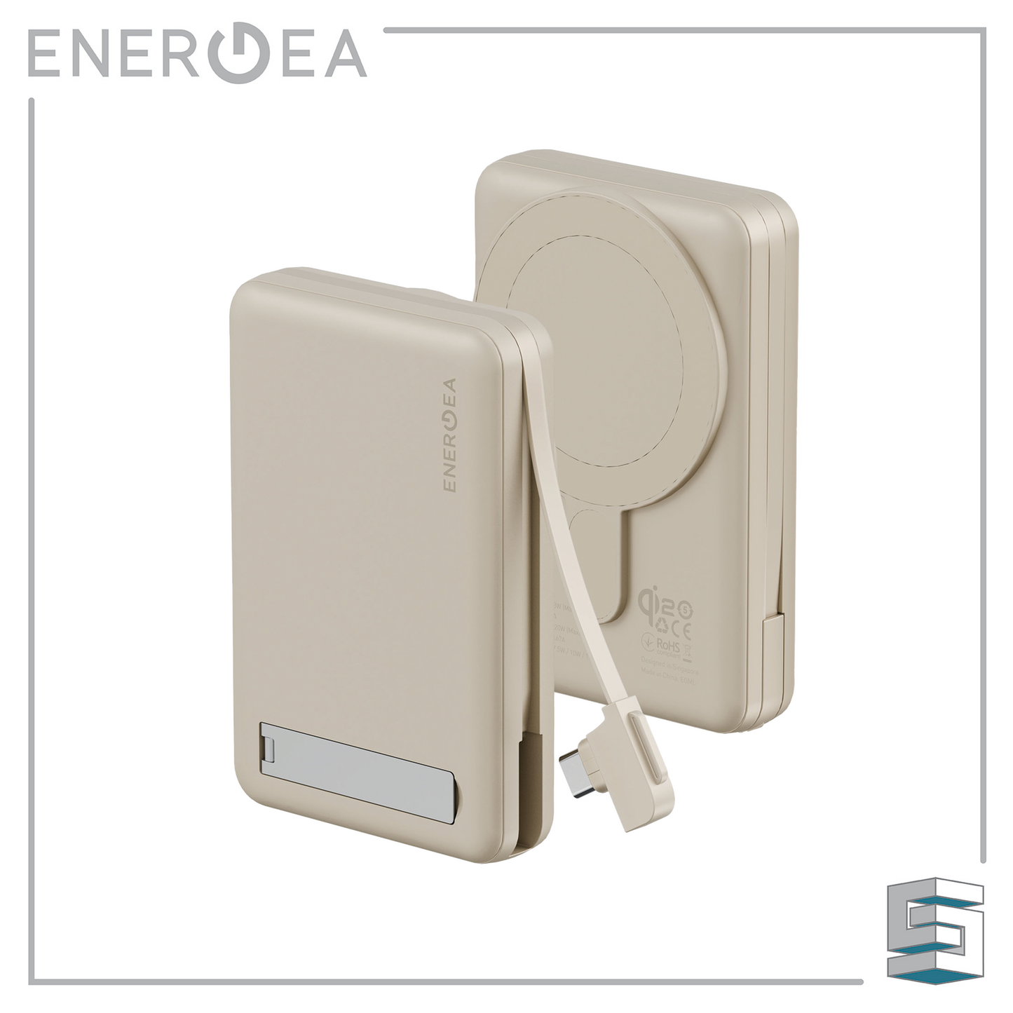 Wireless Power Bank 10000mAh - ENERGEA MagPac Pro+ Global Synergy Concepts