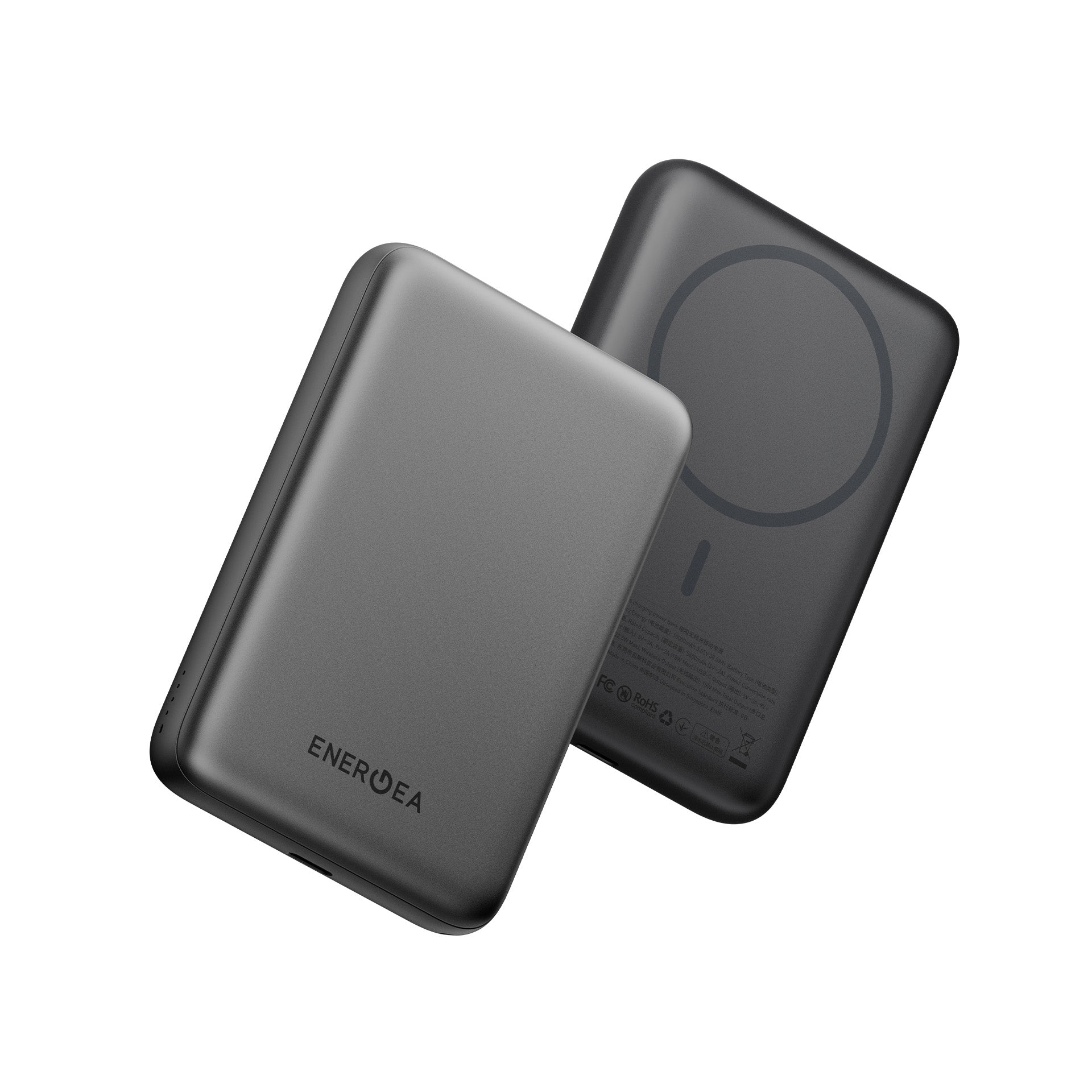 Magnetic Power Bank 10,000mAh - ENERGEA MagPac Loop 10K Global Synergy Concepts