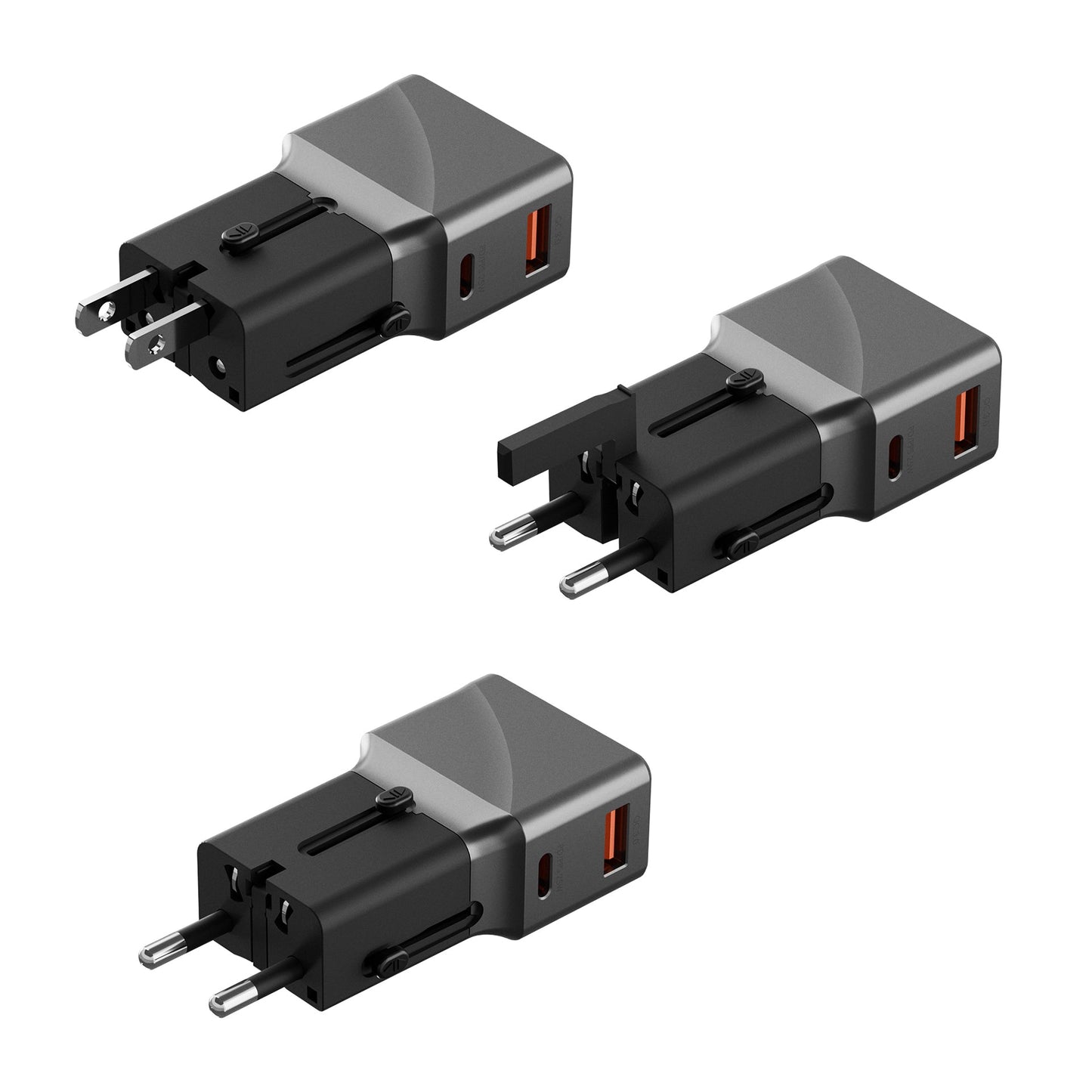 Wall charger - ENERGEA TravelWorld Adapter 25 Global Synergy Concepts