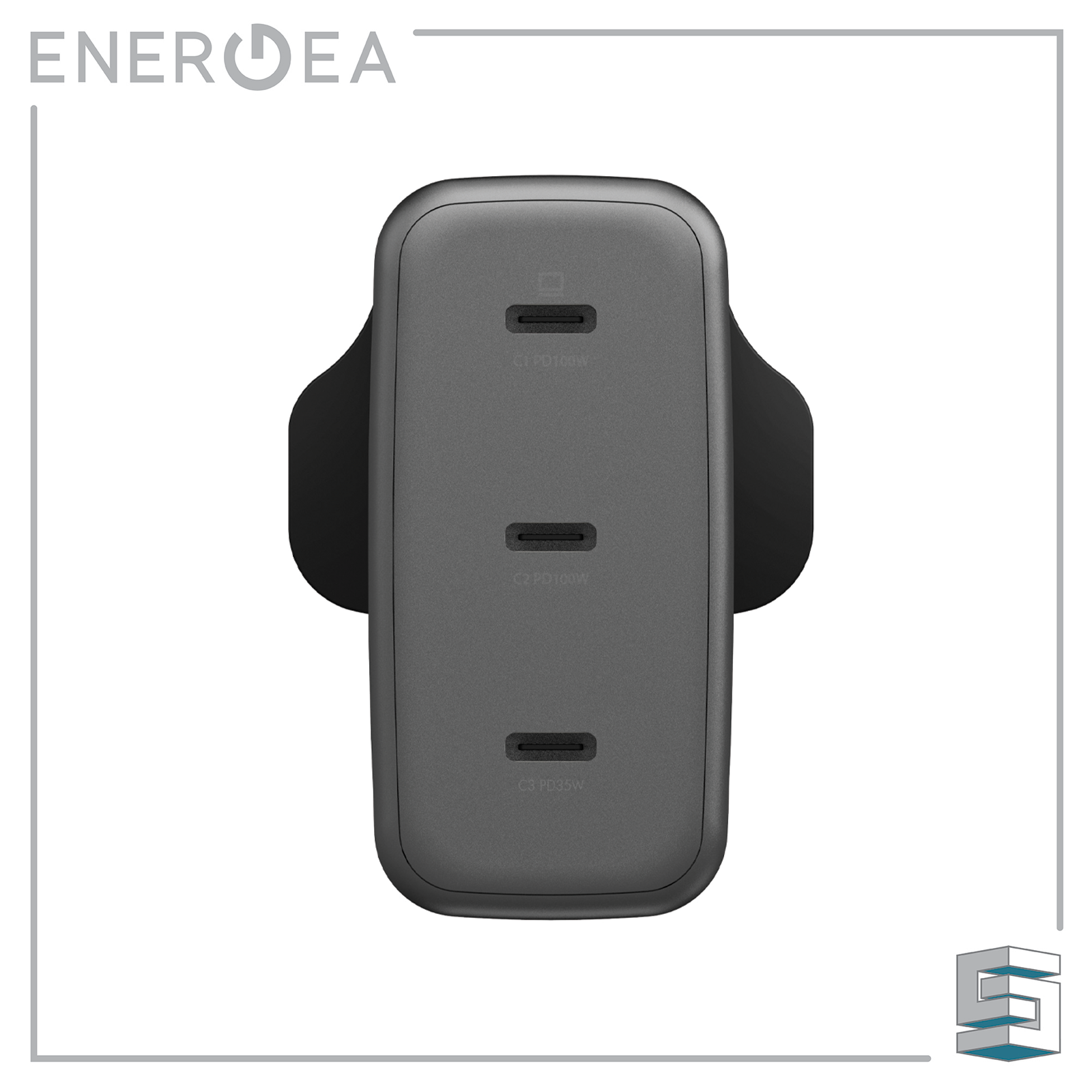 Wall Charger - ENERGEA AmpCharge GaN100 (3 USB-C) Global Synergy Concepts