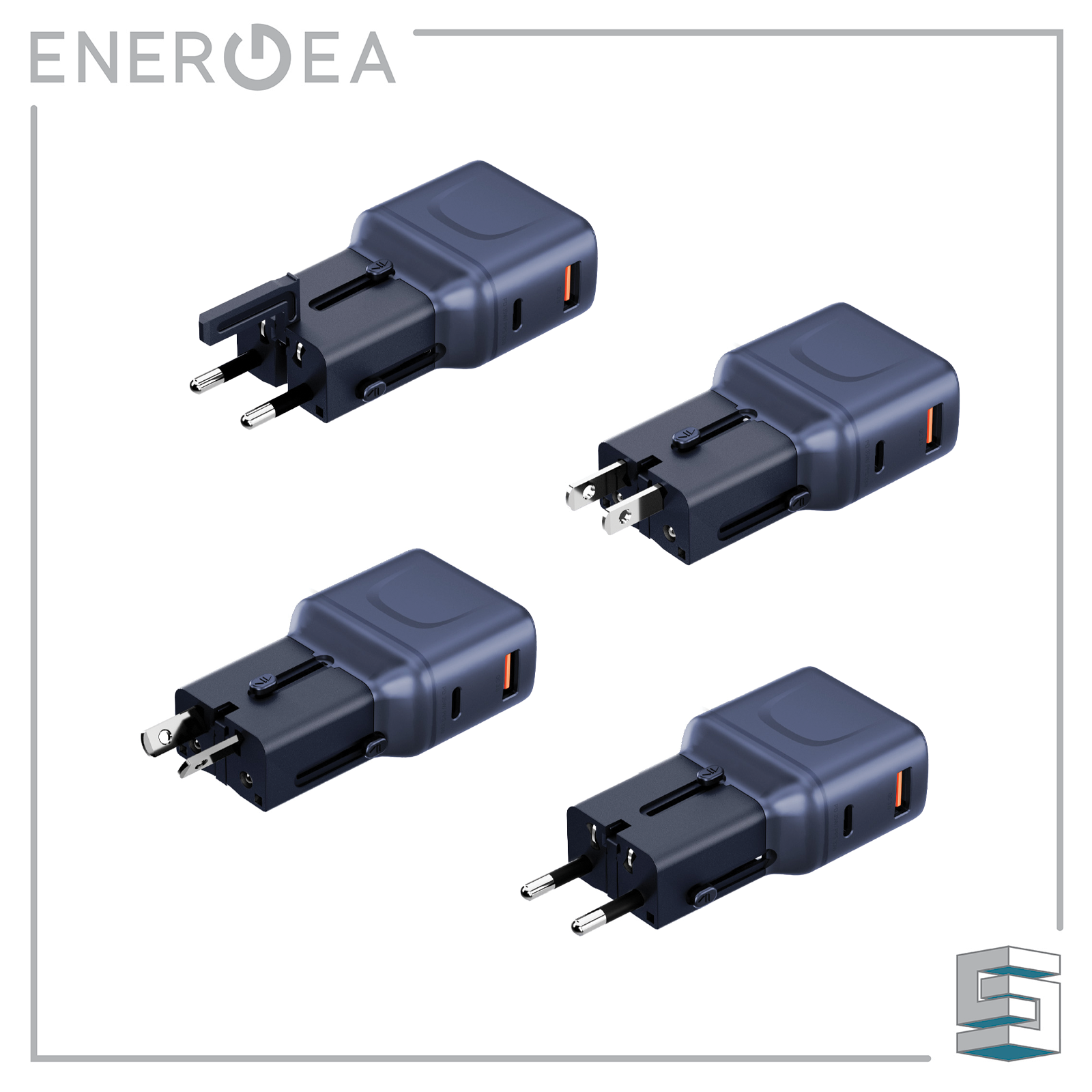 Universal Adapter - ENERGEA TravelGo Adapter 35 Global Synergy Concepts