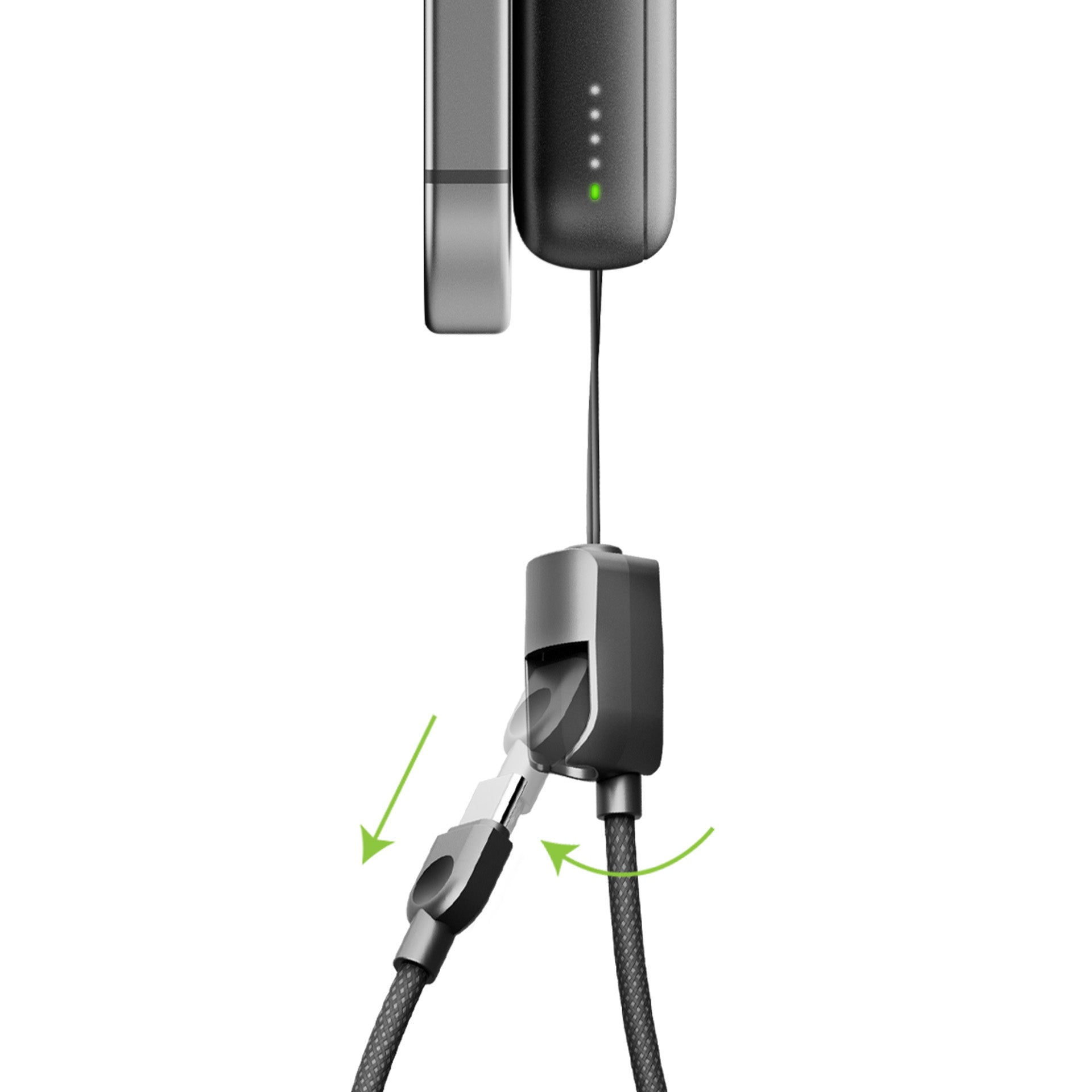 Magnetic Power Bank 10,000mAh - ENERGEA MagPac Loop 10K Global Synergy Concepts