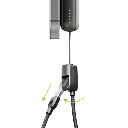 Magnetic Power Bank 10,000mAh - ENERGEA MagPac Loop 10K Global Synergy Concepts