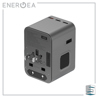 Wall charger - ENERGEA TravelWorld GaN45 Global Synergy Concepts