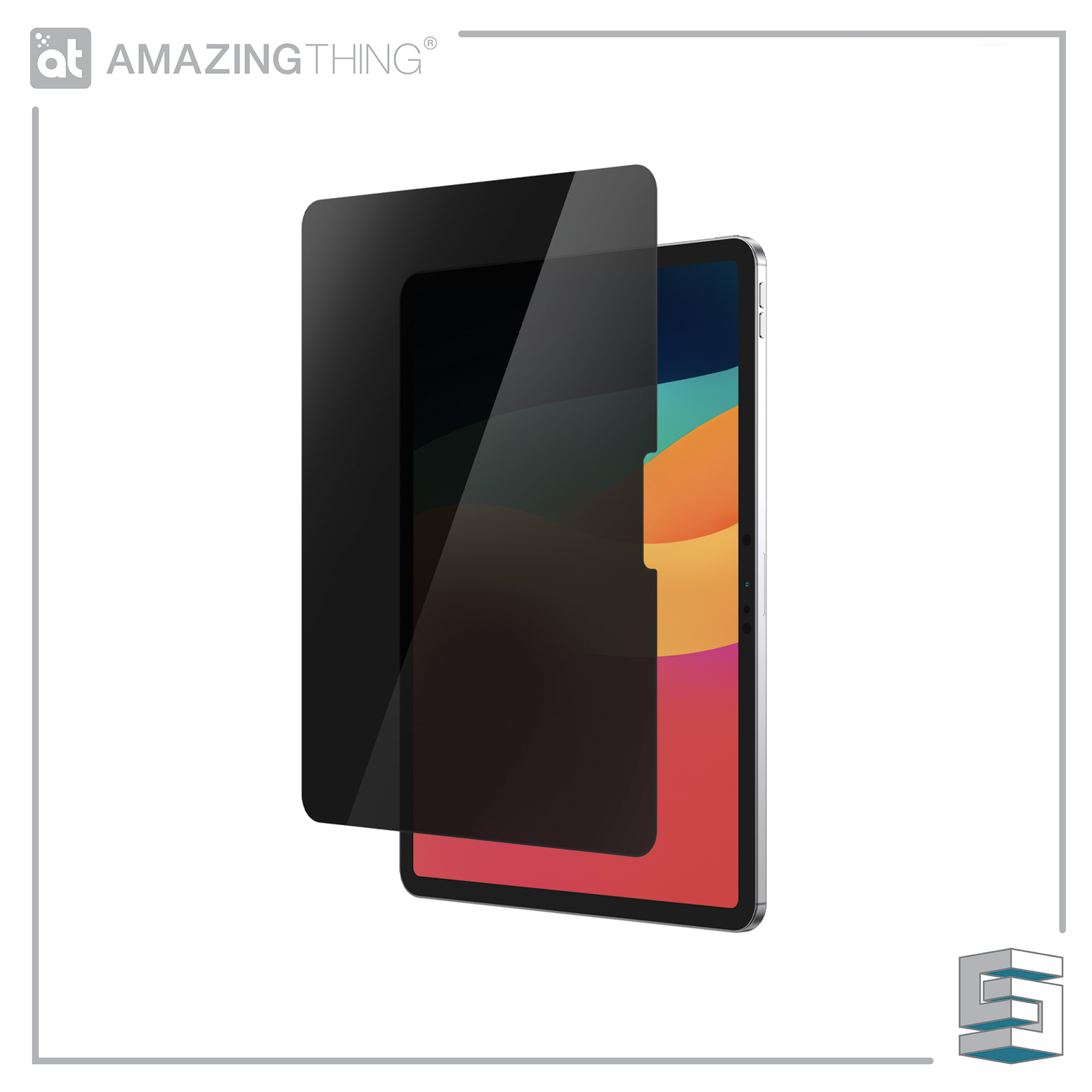 Tempered Glass for Apple iPad Pro (2024) - AMAZINGTHING Radix Full Glass 0.3mm Privacy Global Synergy Concepts