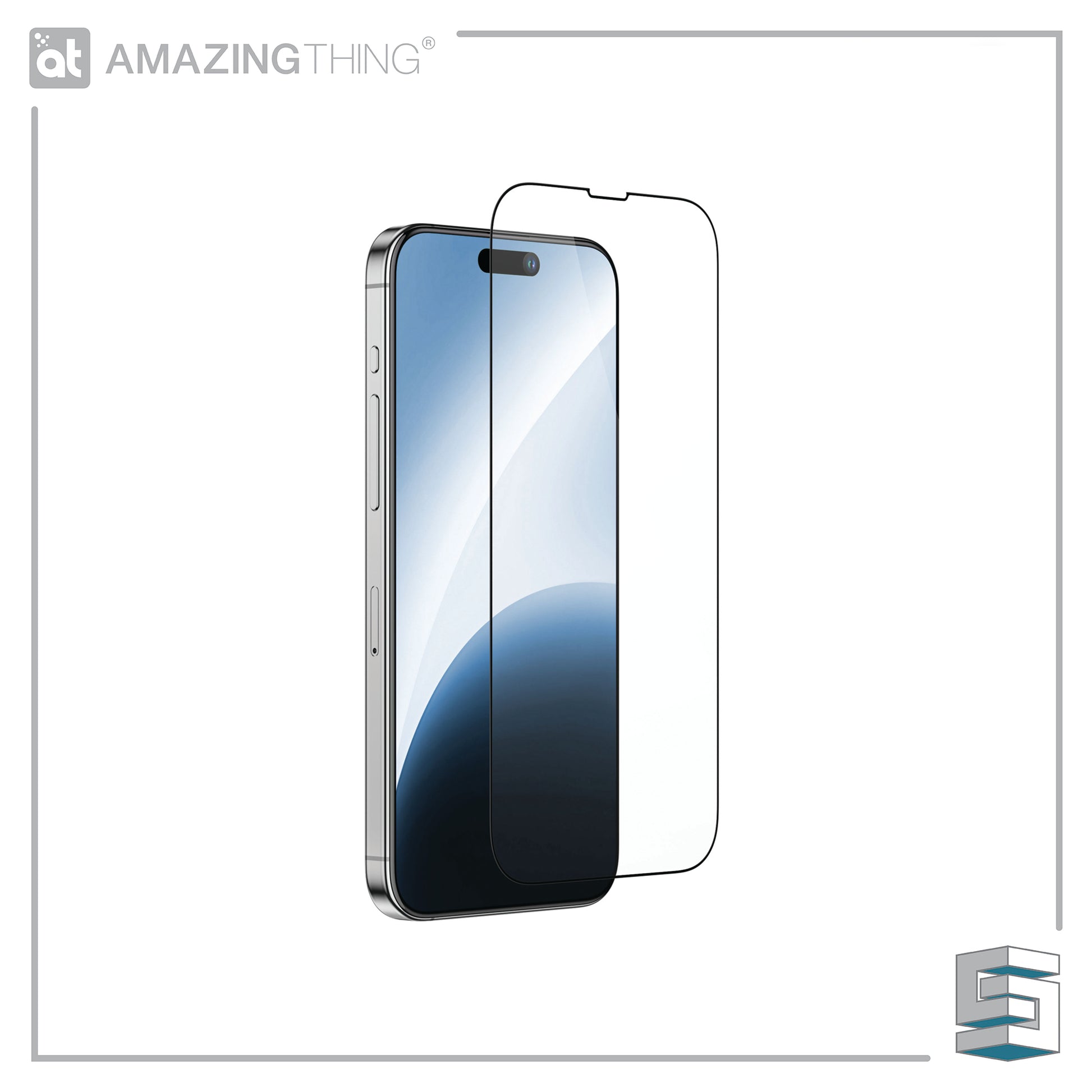 Tempered Glass for Apple iPhone 15 series - AMAZINGTHING Radix SupremeGlass 0.3mm 2.75D Full Clear Global Synergy Concepts